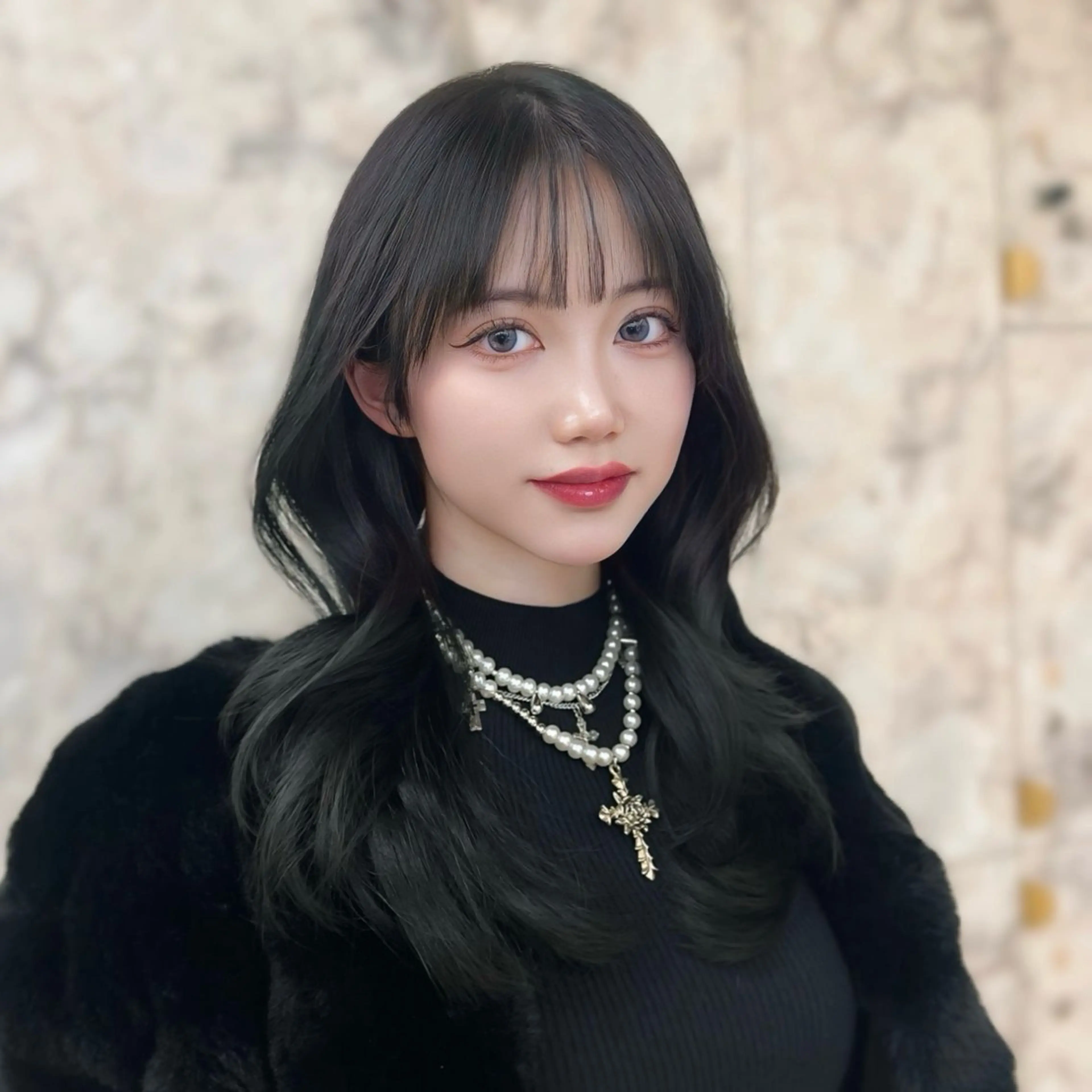 ロング カラー 黒髪 韓国風ヘア 🏅韓国ヘア/新宿/ レイヤー/KSukeのヘアスタイル