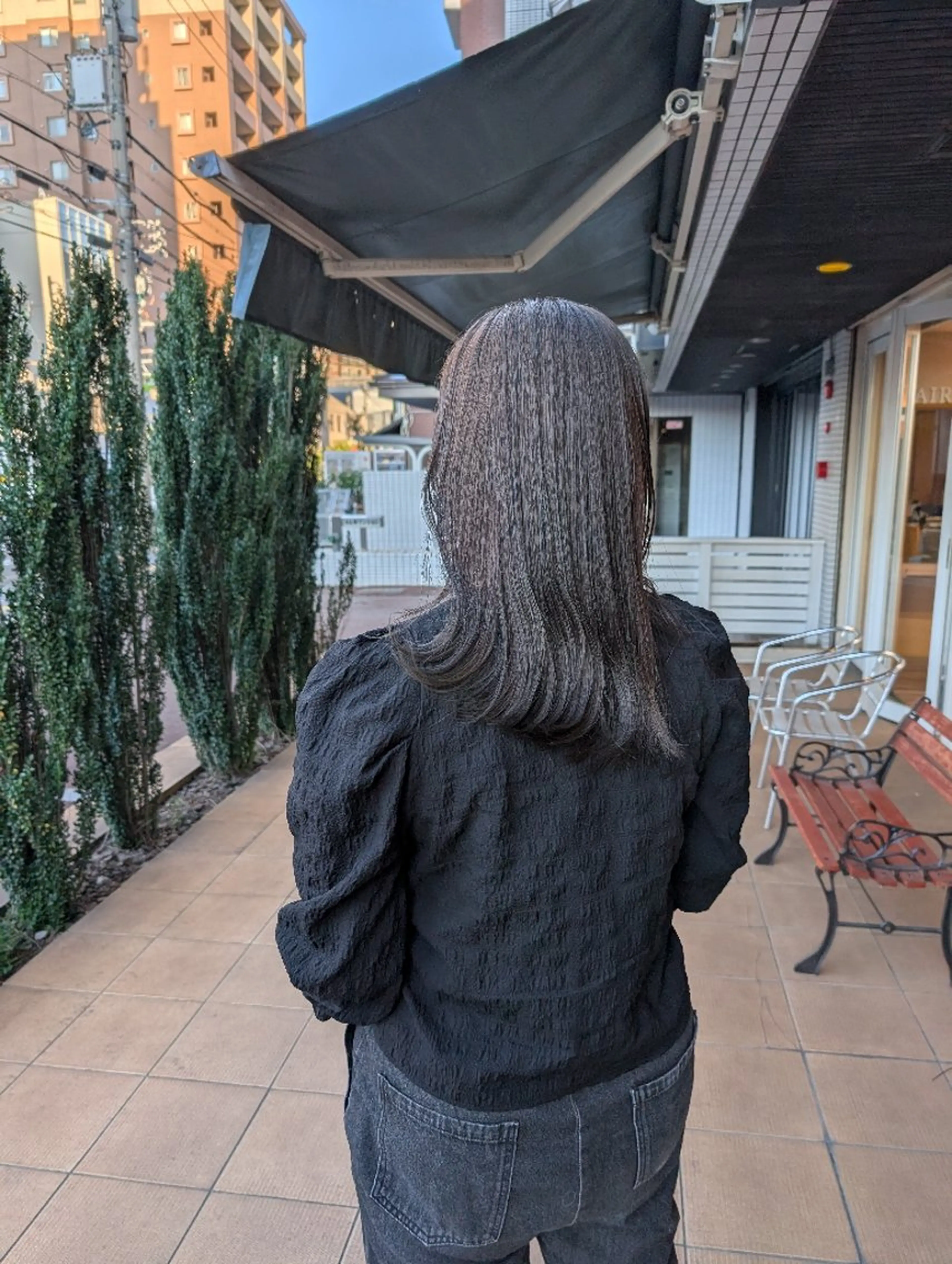 セミロング ヘアースペース エイアイアール Hair所属・佐々木 勇希のヘアスタイル