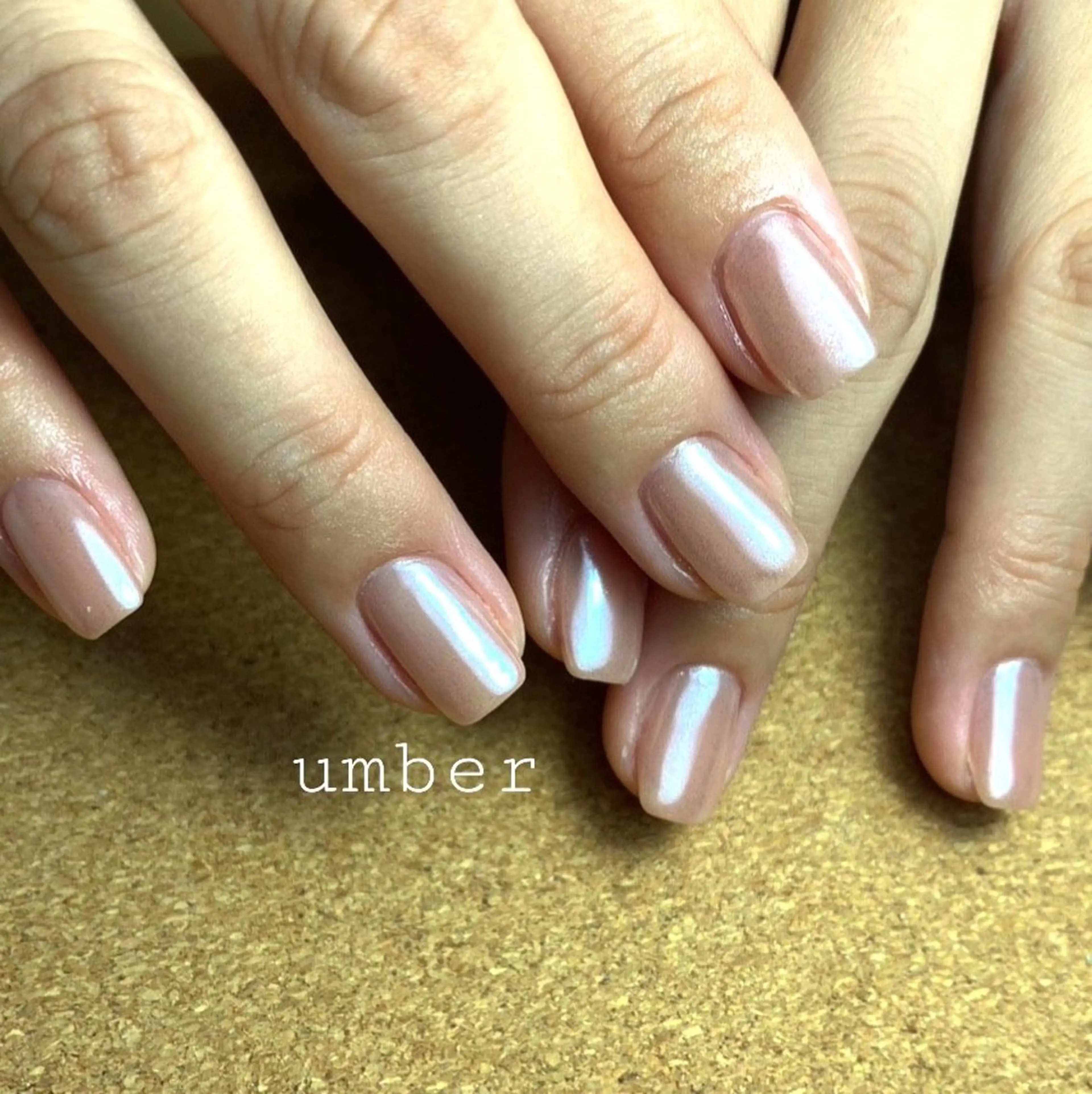 ネイル ハンドネイル umber 三茶1分のネイルデザイン