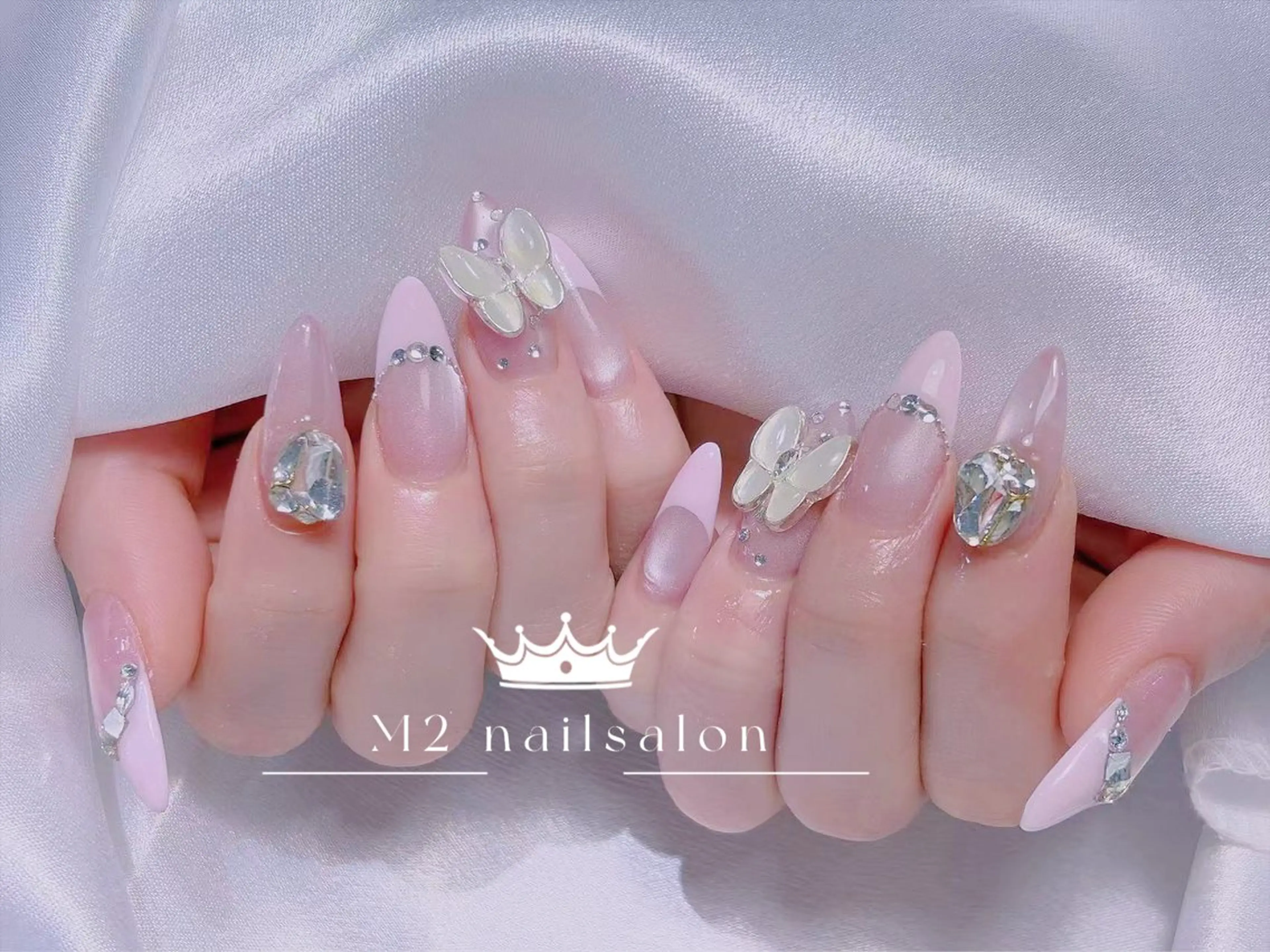 ネイル ハンドネイル 長さだし専門店 M2　rikaのネイルデザイン