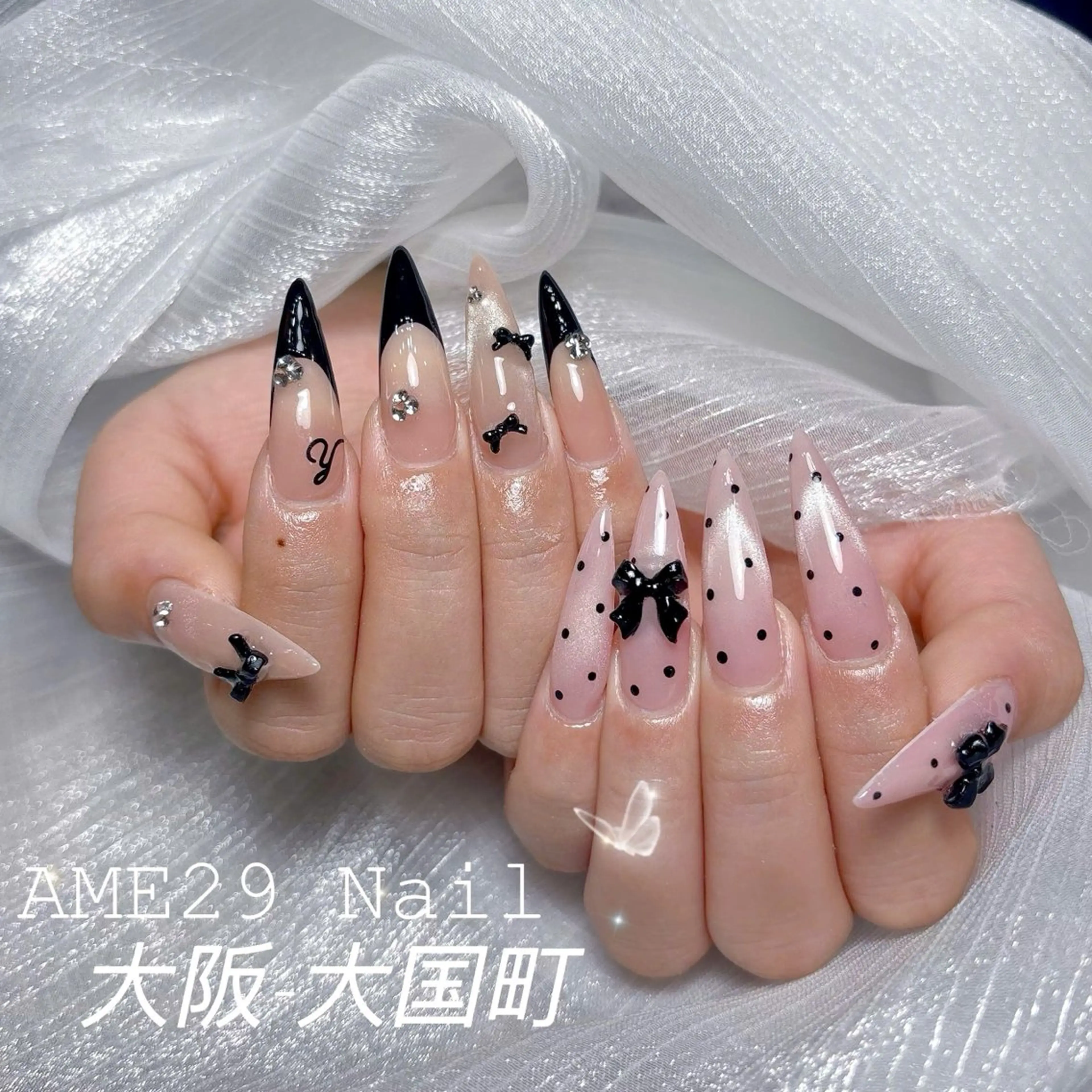 ネイル アートネイル スカルプネイル AME29 Nail ネイルサロンのネイルデザイン