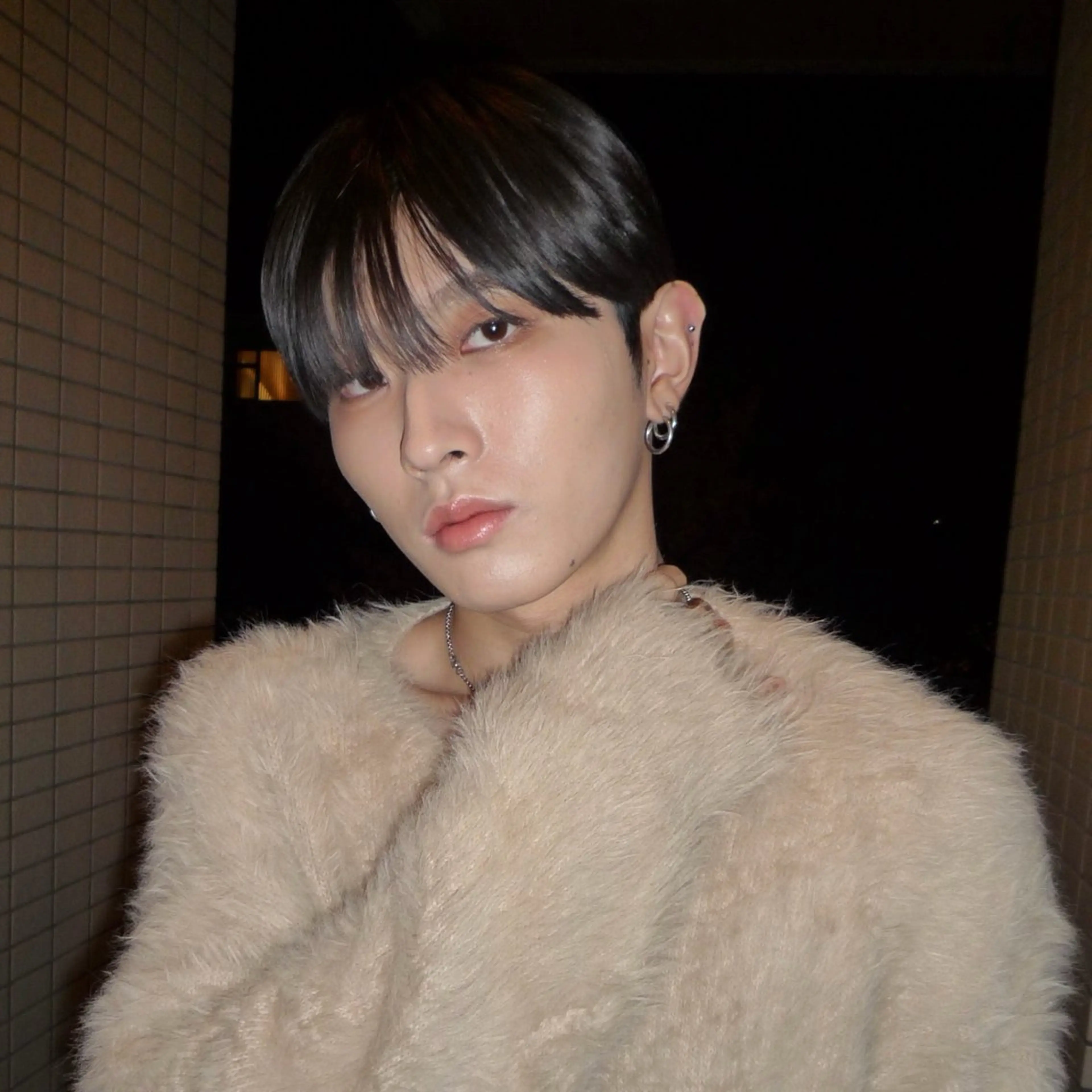 メンズ riri🎀 透カラー/曲がる縮毛のヘアスタイル