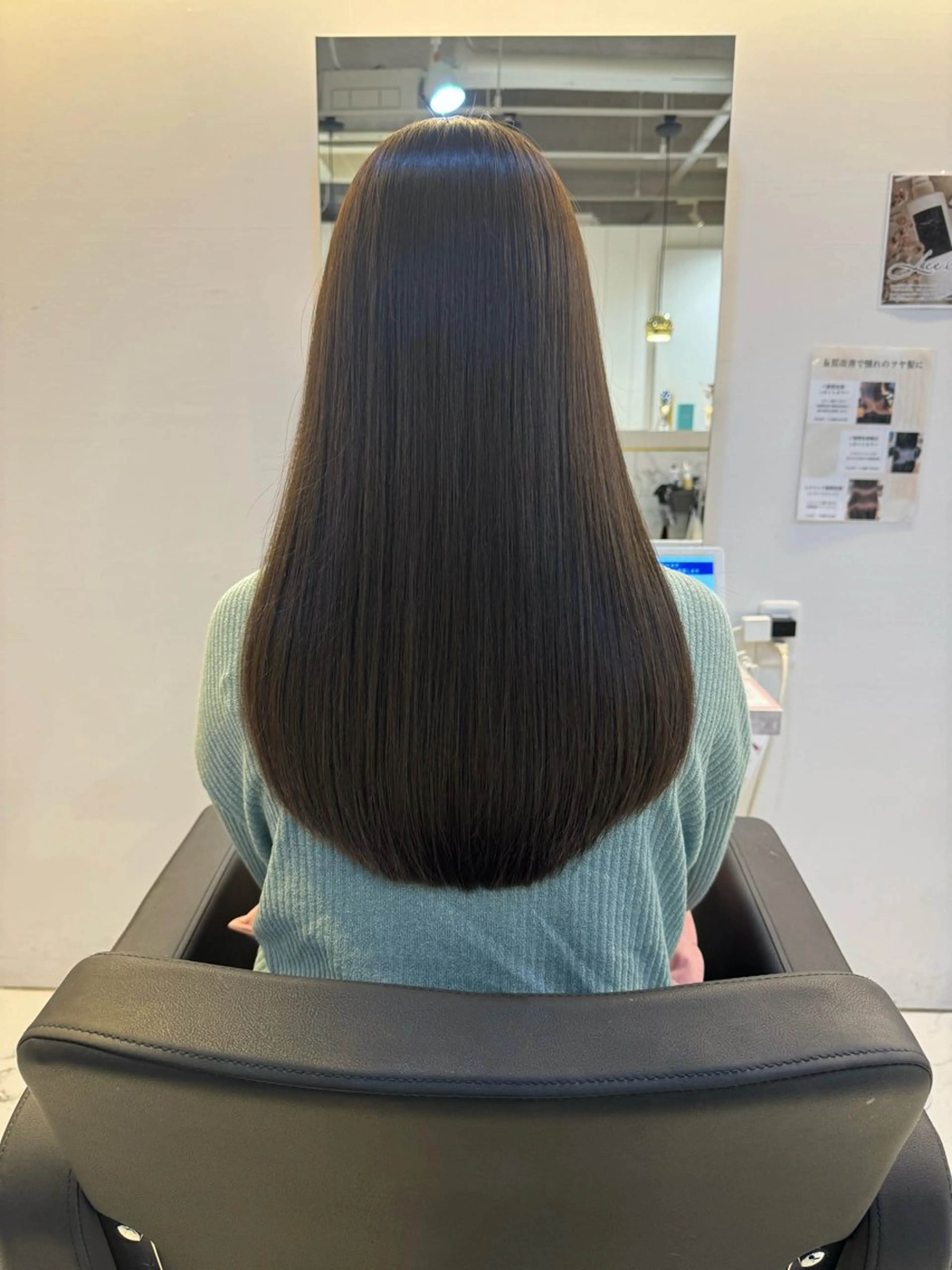 ミディアム 髪質改善 トリートメント 髪質改善ストレート/レイヤーカット/Lee  Horie所属・髪質改善/縮毛矯正 心斎橋/池本有宏のヘアスタイル