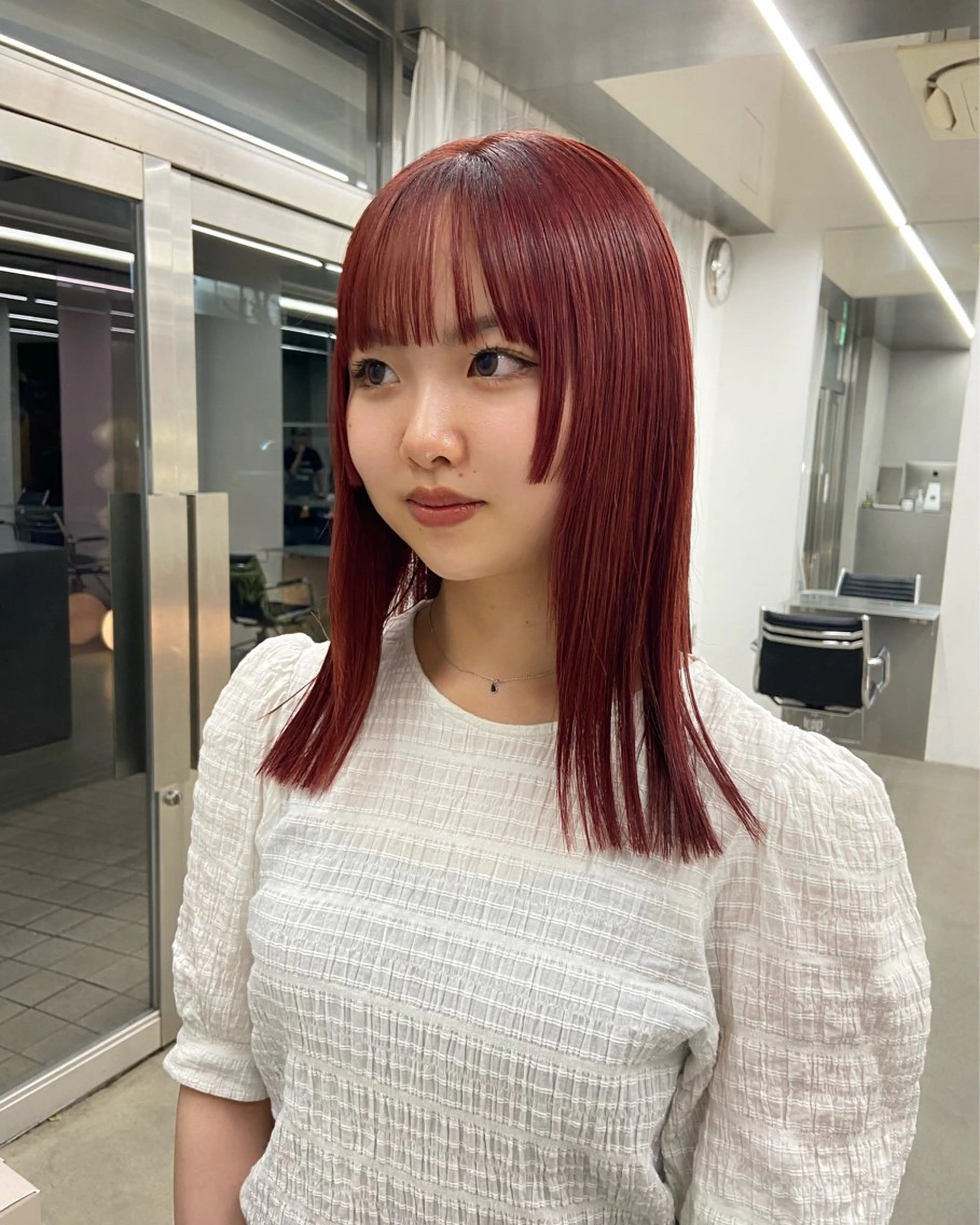 ロング カラー ヘアカラー yuna/ボブカット /ハイトーンカラーのヘアスタイル