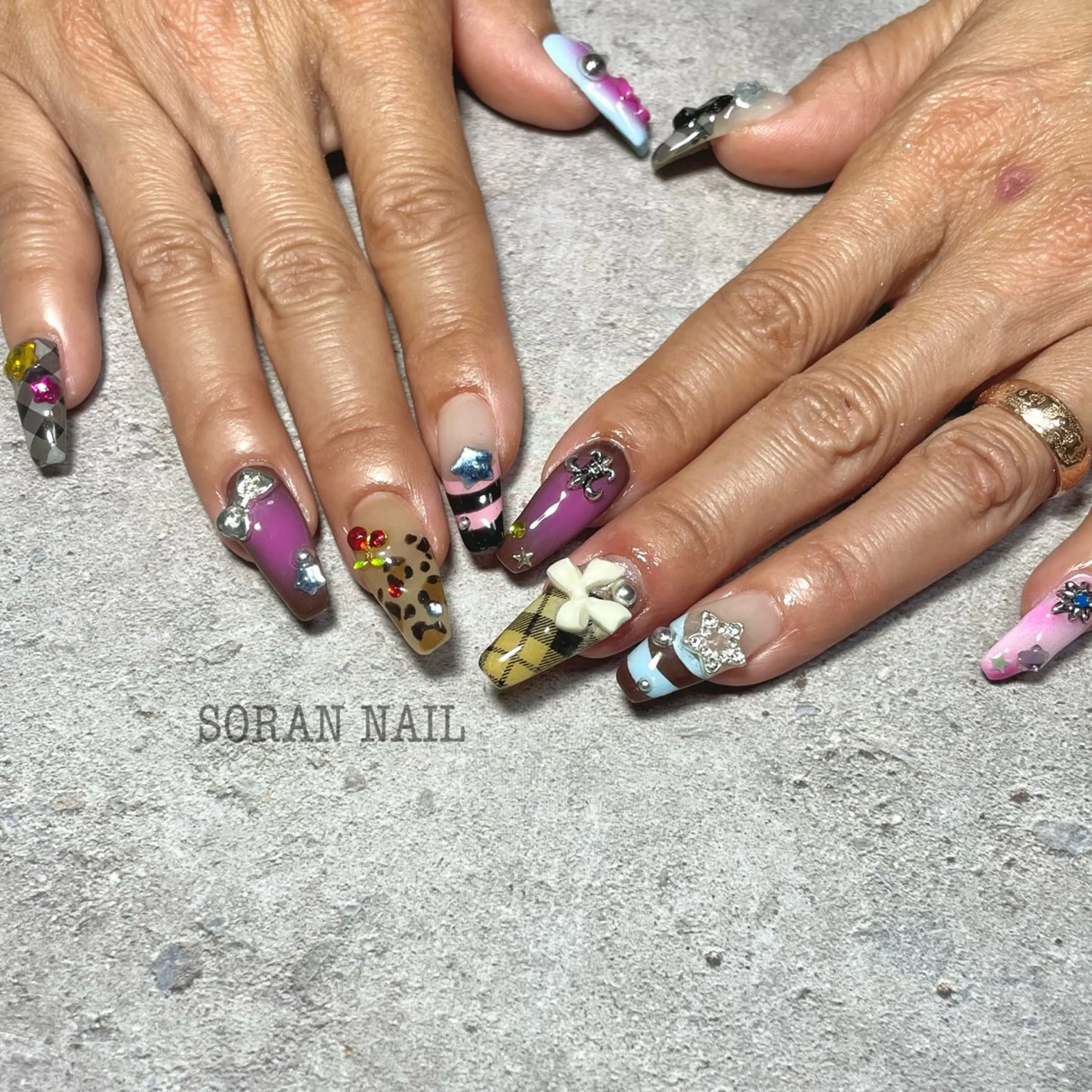 ネイル ハンドネイル soran nailのネイルデザイン