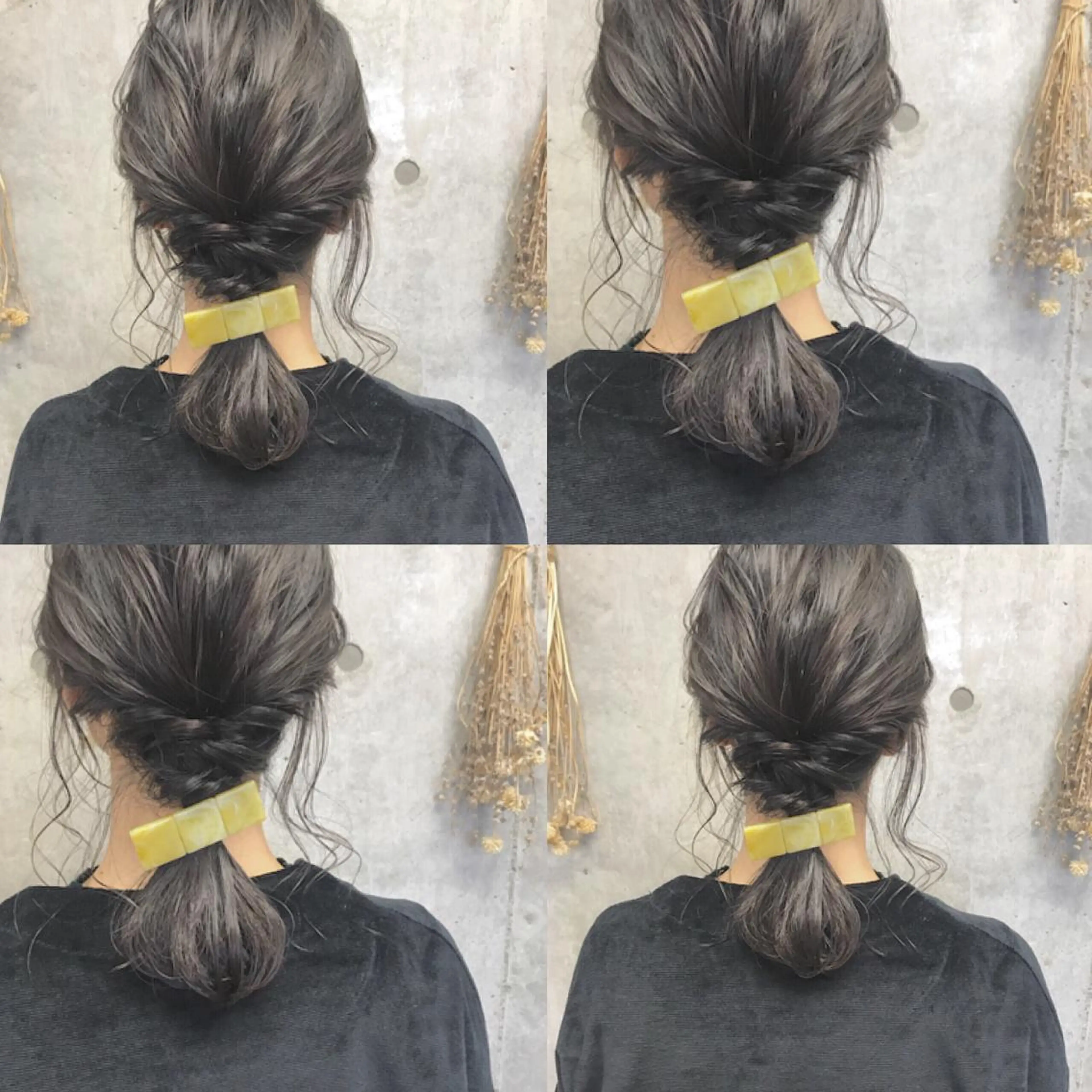 セミロング カラー ヘアアレンジ clan所属・Satsuki ✂︎♡のヘアスタイル