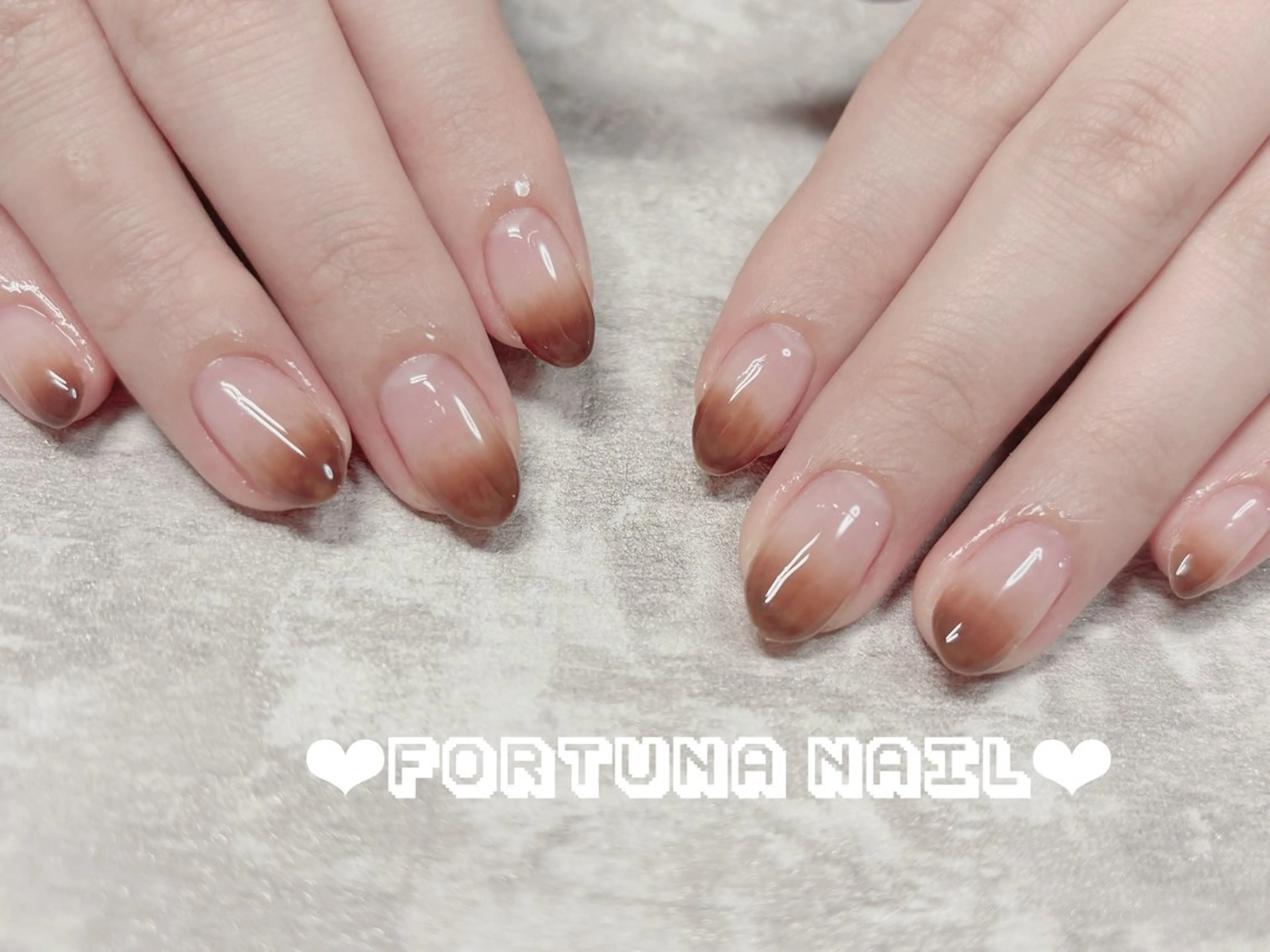 ハンドネイル ハンドケア Nail •Head スパFortunaのネイルデザイン