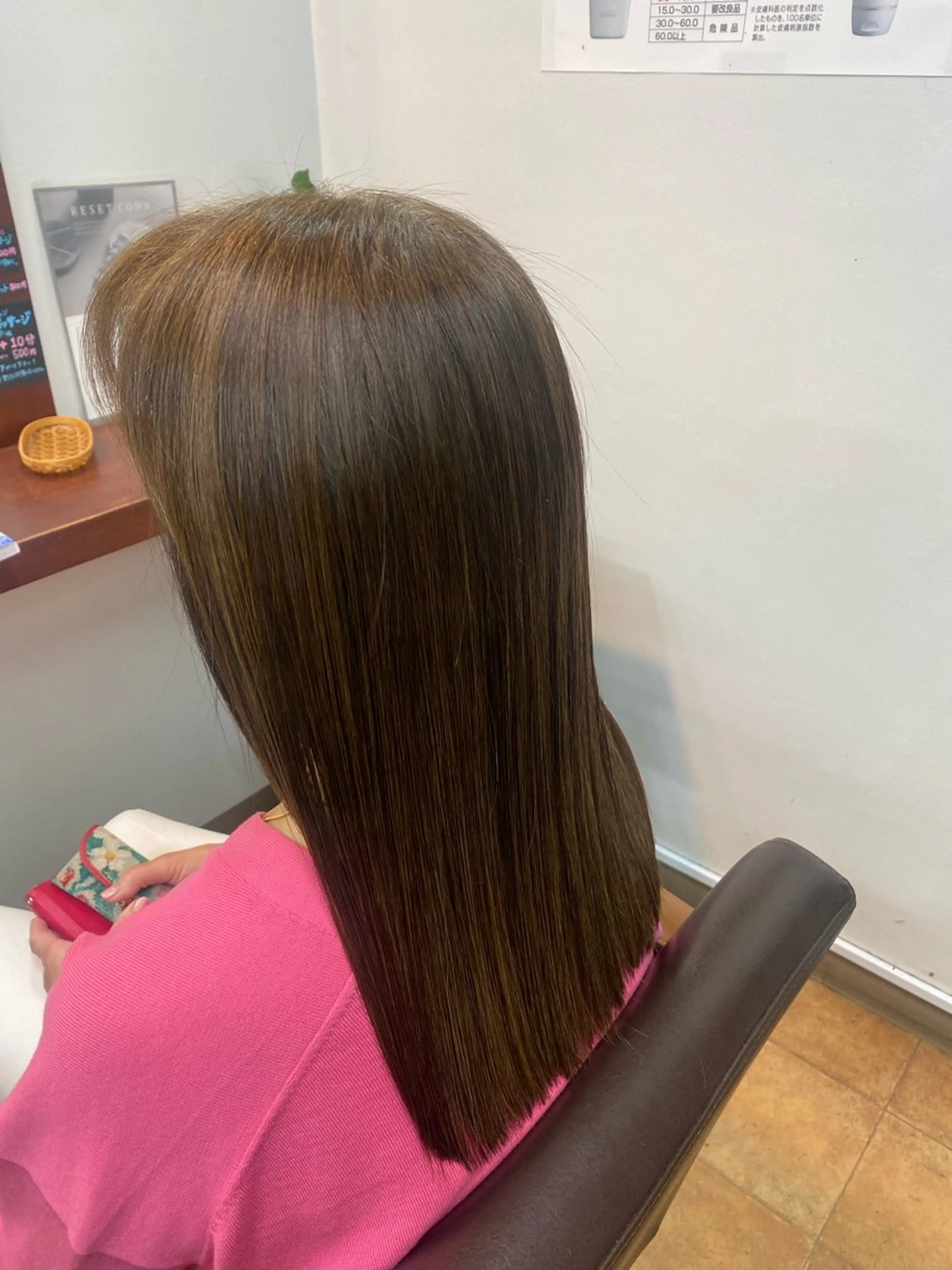 ロング 染谷 れなのヘアスタイル