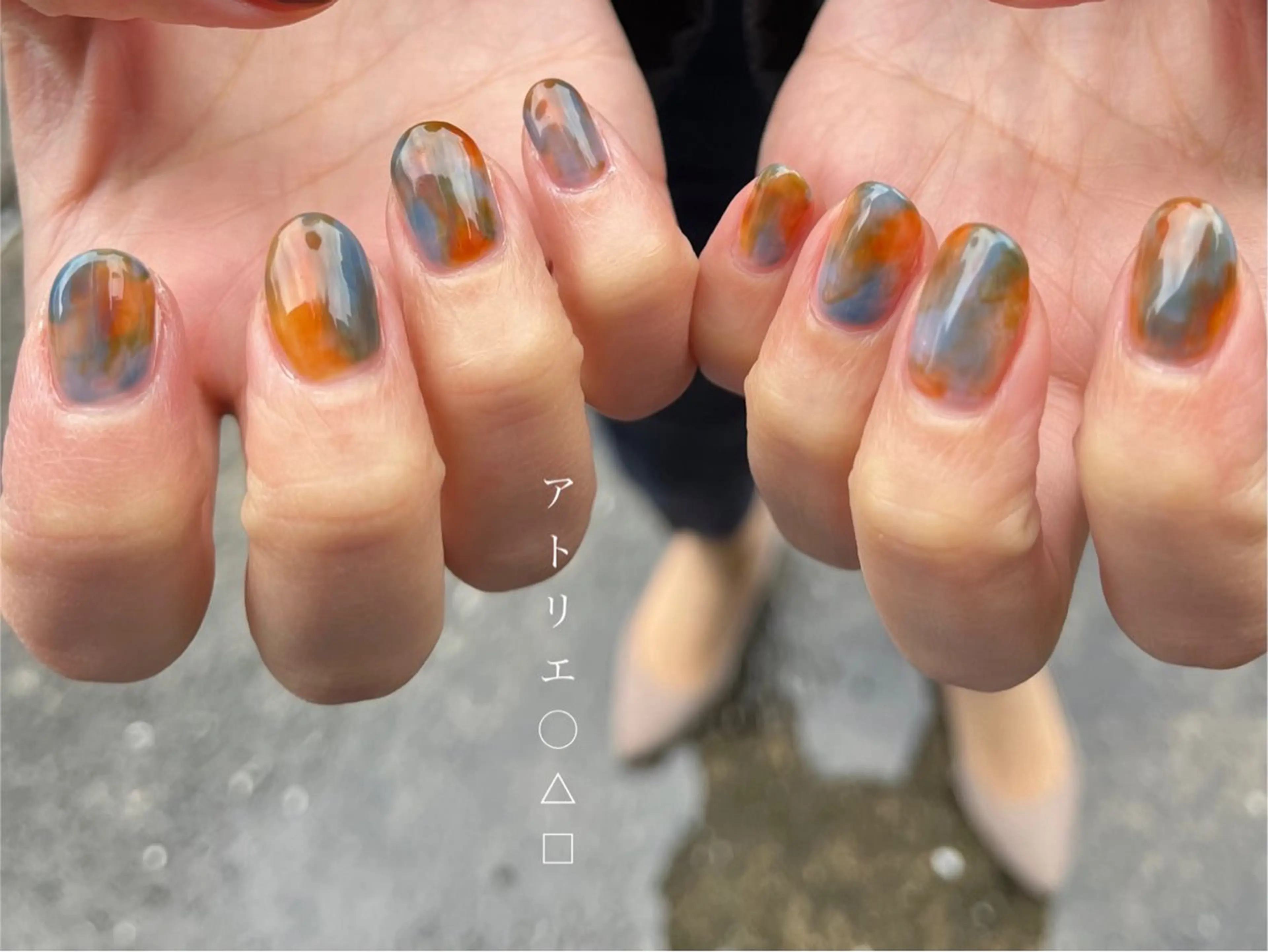 ネイル ハンドネイル アトリエ ○△□のネイルデザイン