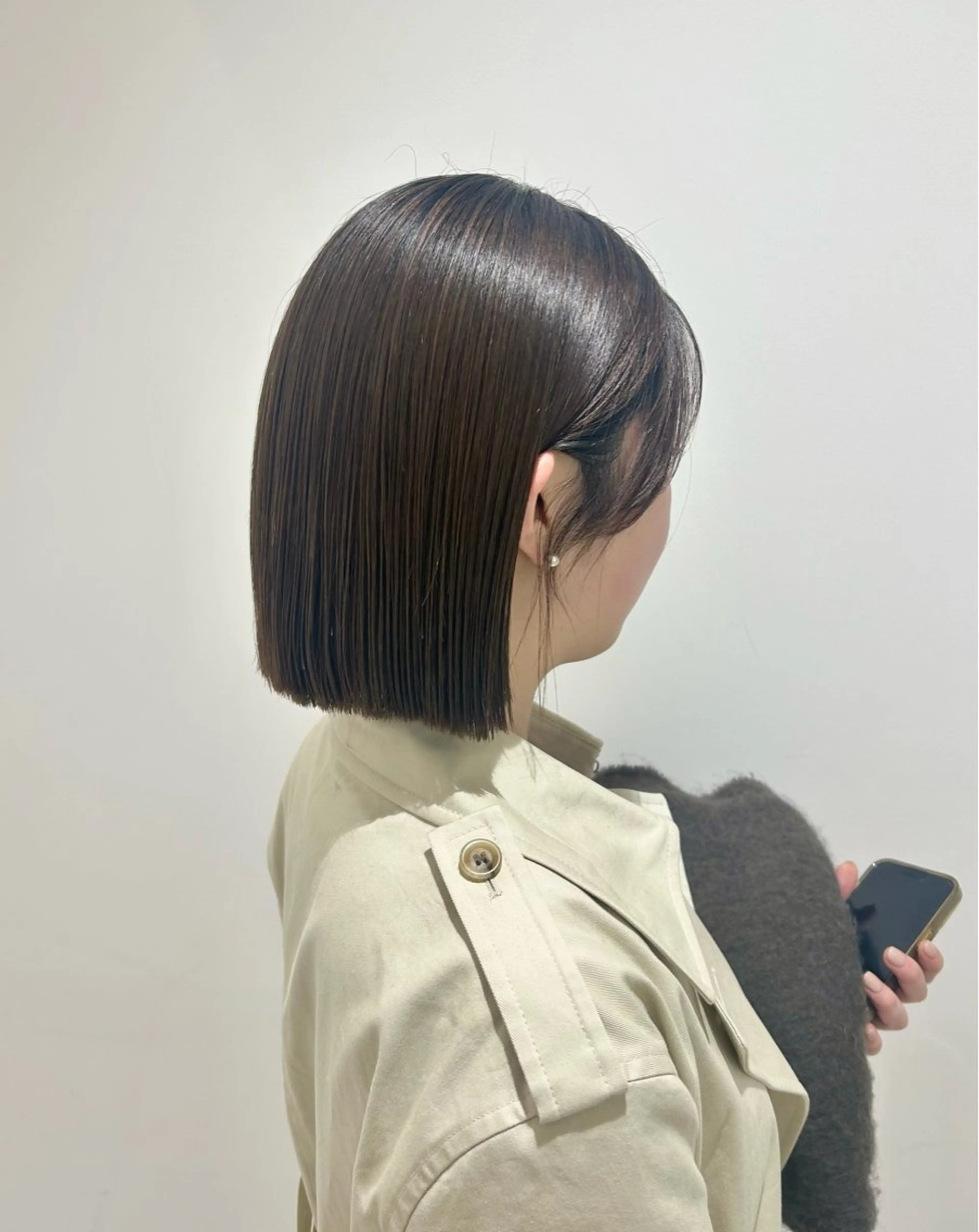 ショート ボブ 👔ボブ﹨髪質改善 ストレート🩳ももかのヘアスタイル