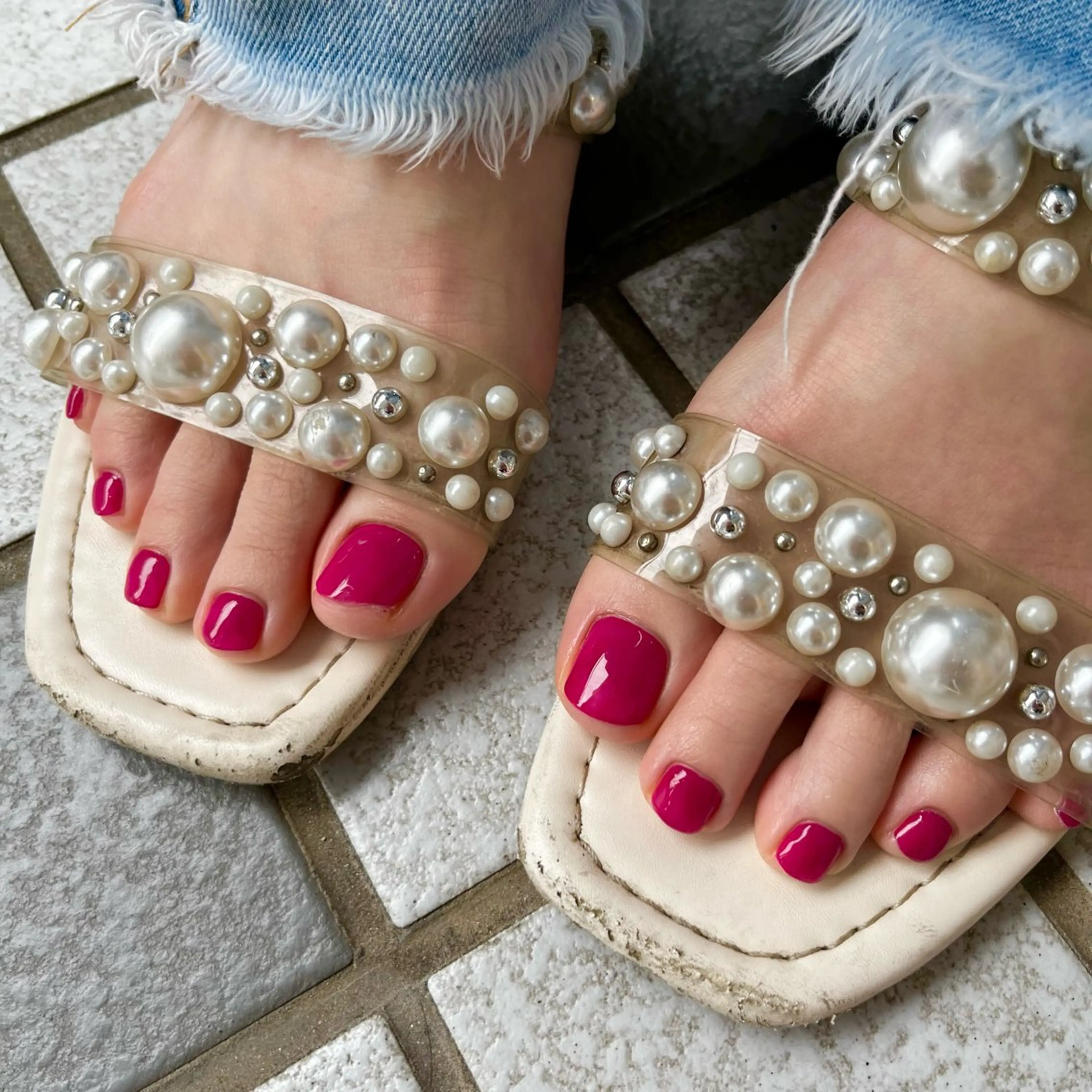 ネイル フットネイル Momonails Ayanoのネイルデザイン