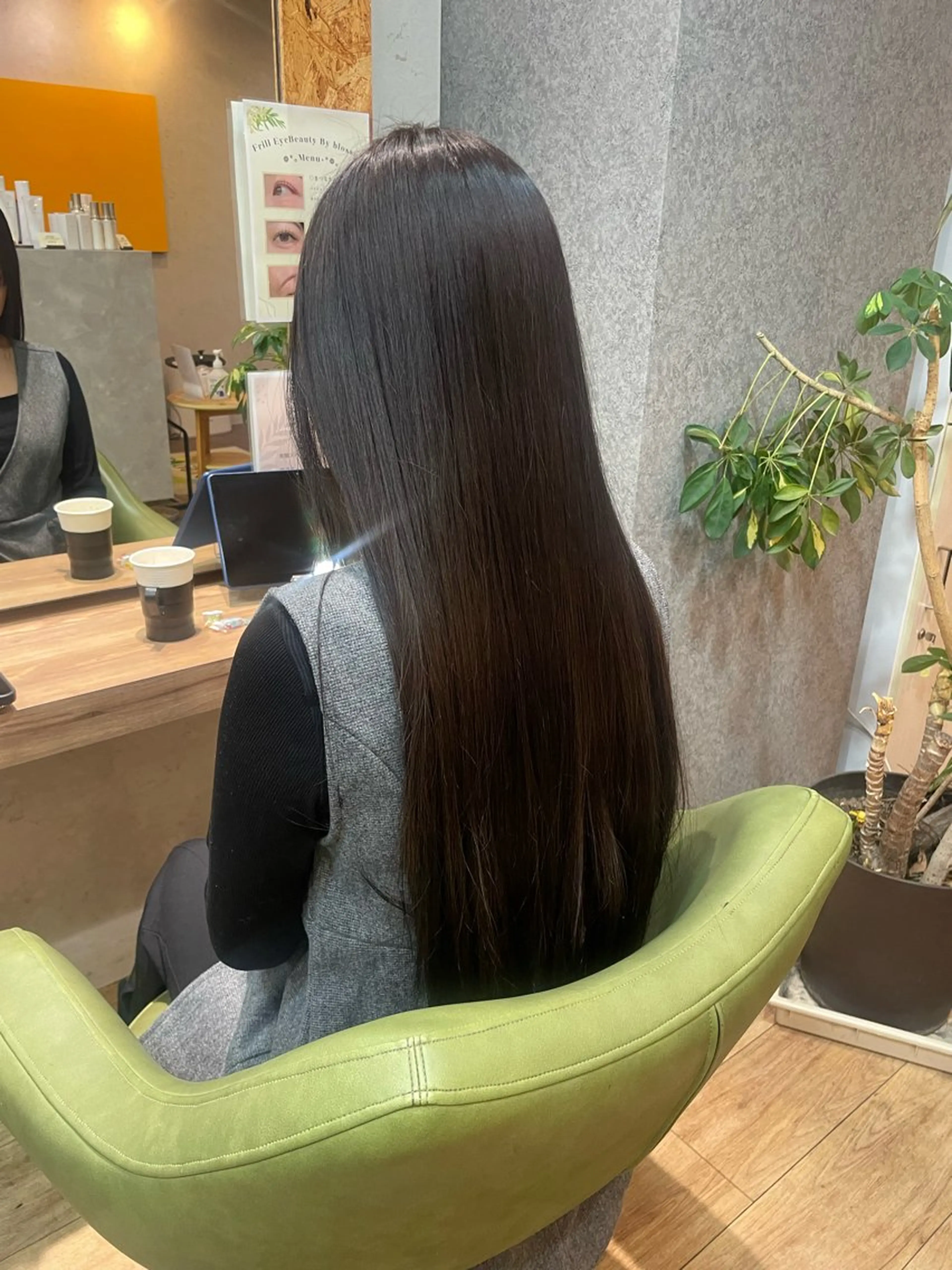 ロング カラー ケアカラー トリートメント 髪質改善/Bloss om🌷高橋沙衣のヘアスタイル