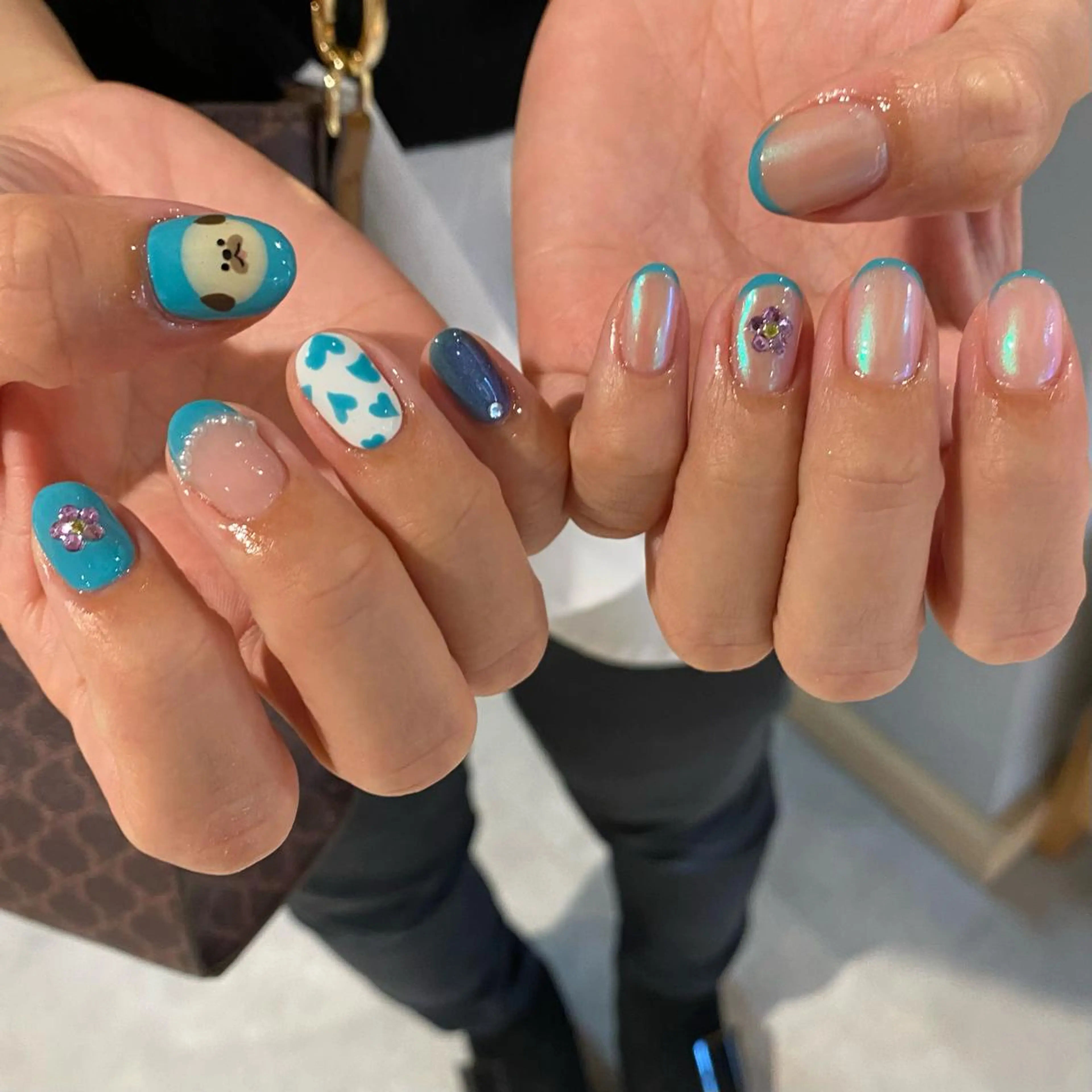 ネイル ニュアンスネイル ハンドネイル RINO AMANE nailのネイルデザイン