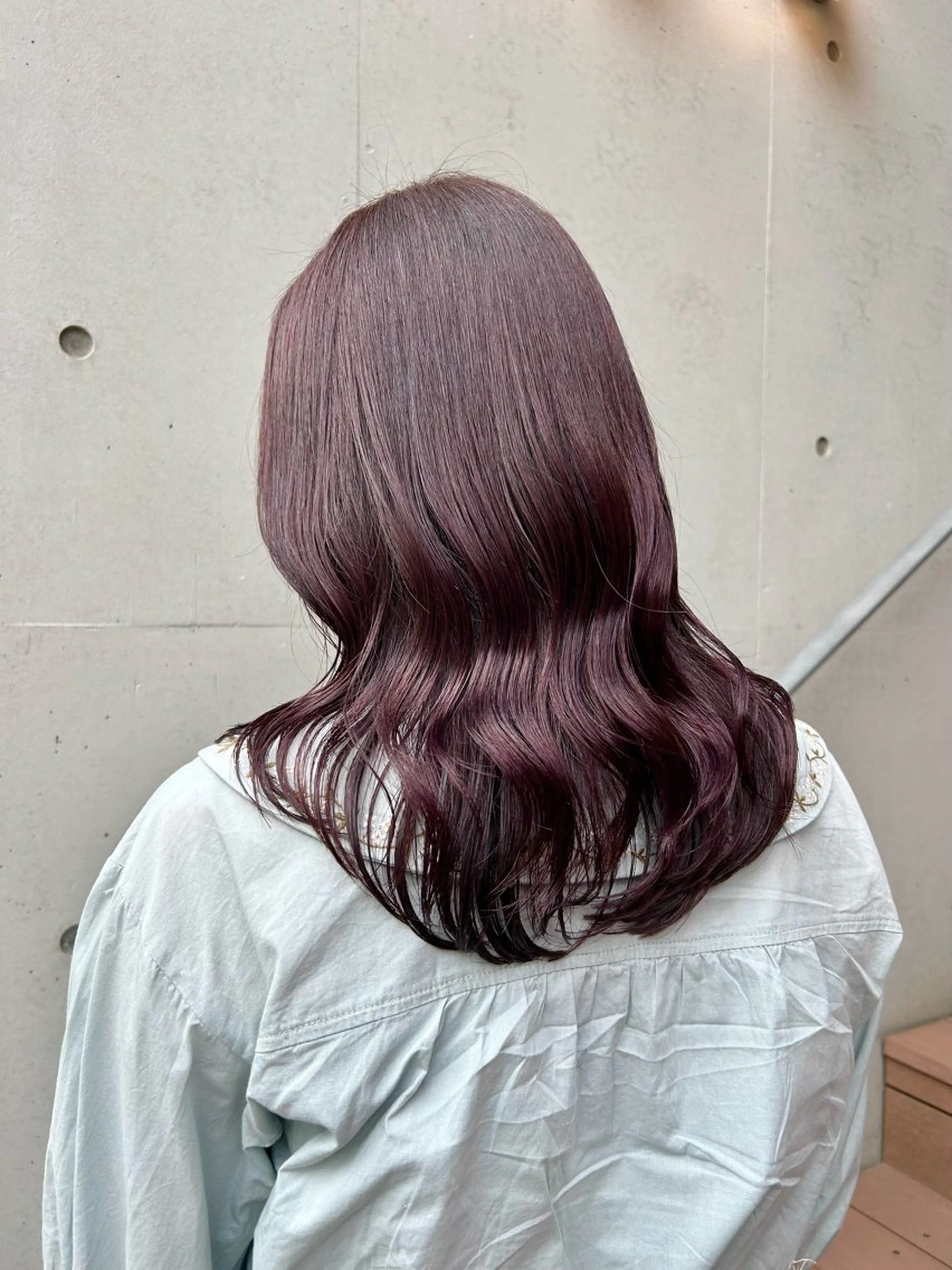 ロング ヘアカラー トリートメント 森山 佳小里/カラー /似合わせカットのヘアスタイル