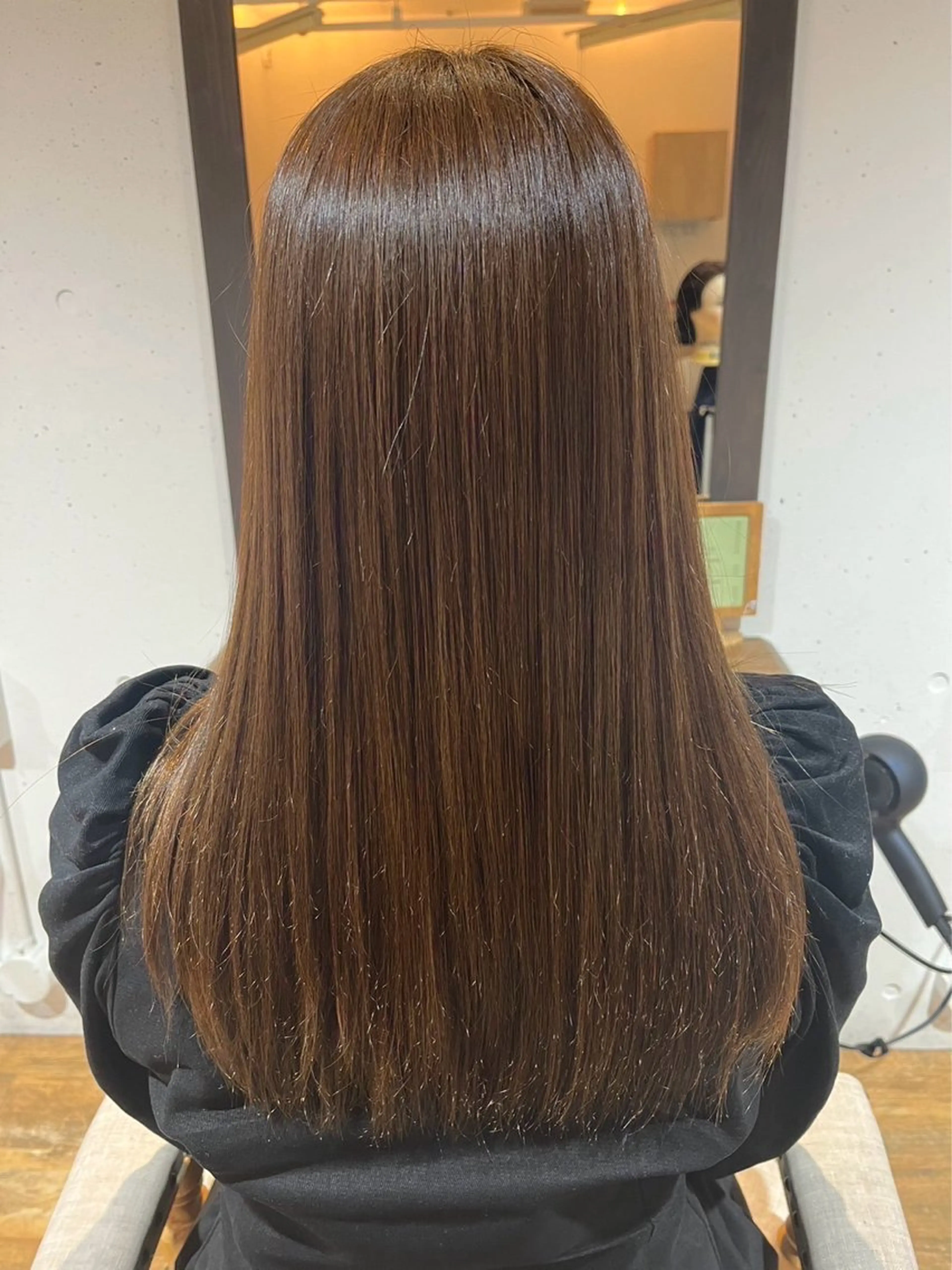 ロング 田那部 晟のヘアスタイル