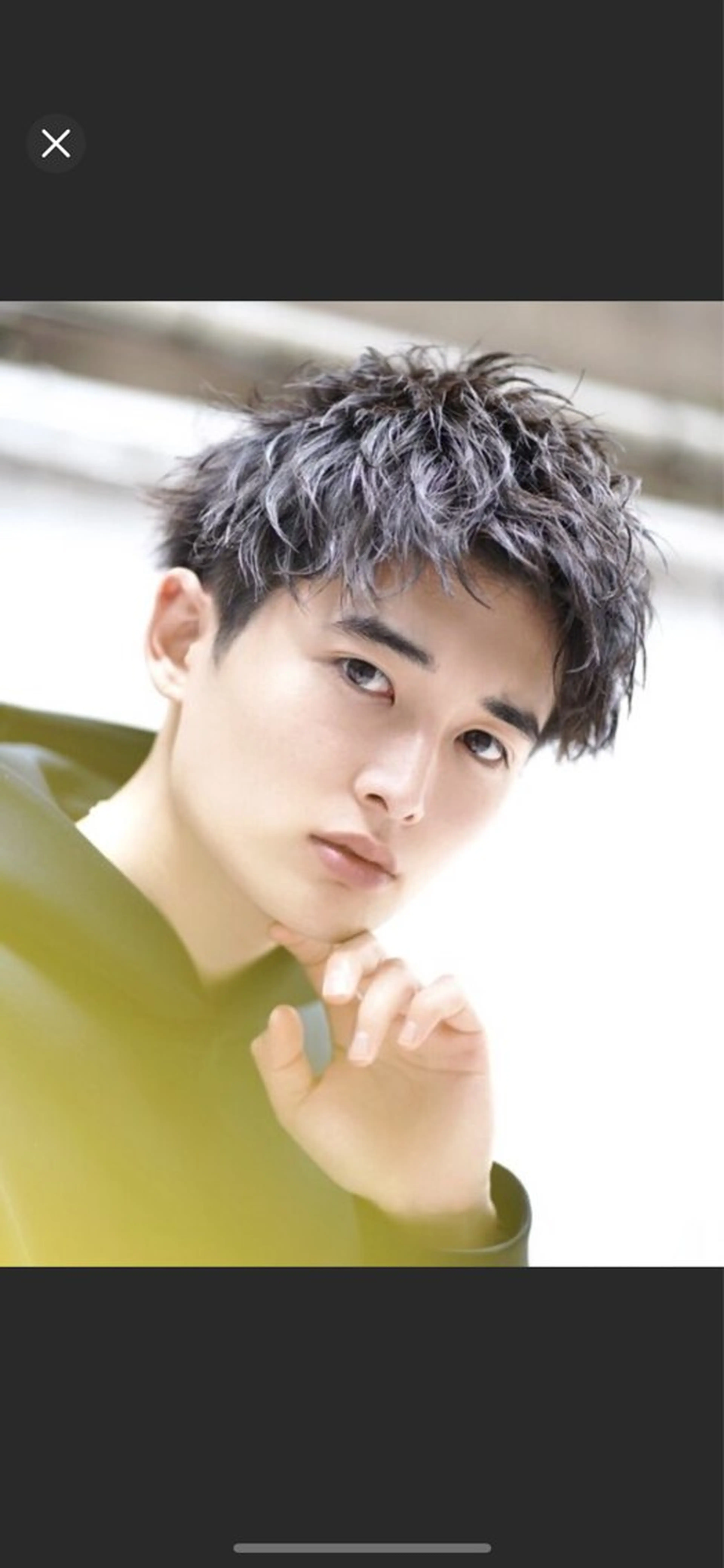 ショート パーマ メンズ 縮毛矯正/髪質改善 板倉高史郎のヘアスタイル