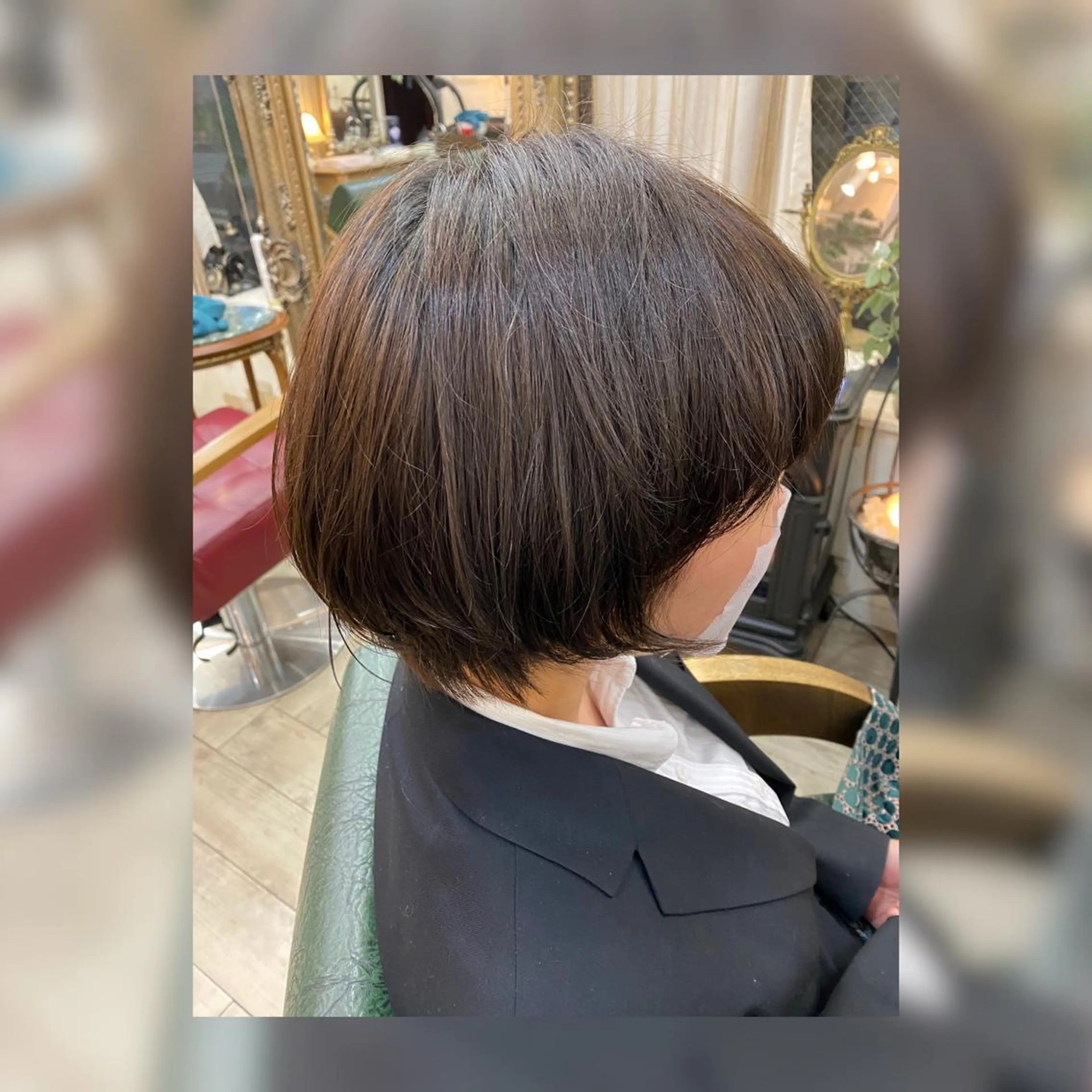 ショート パーマ 髪質改善/縮毛矯正 艶髪🔥高杉のヘアスタイル