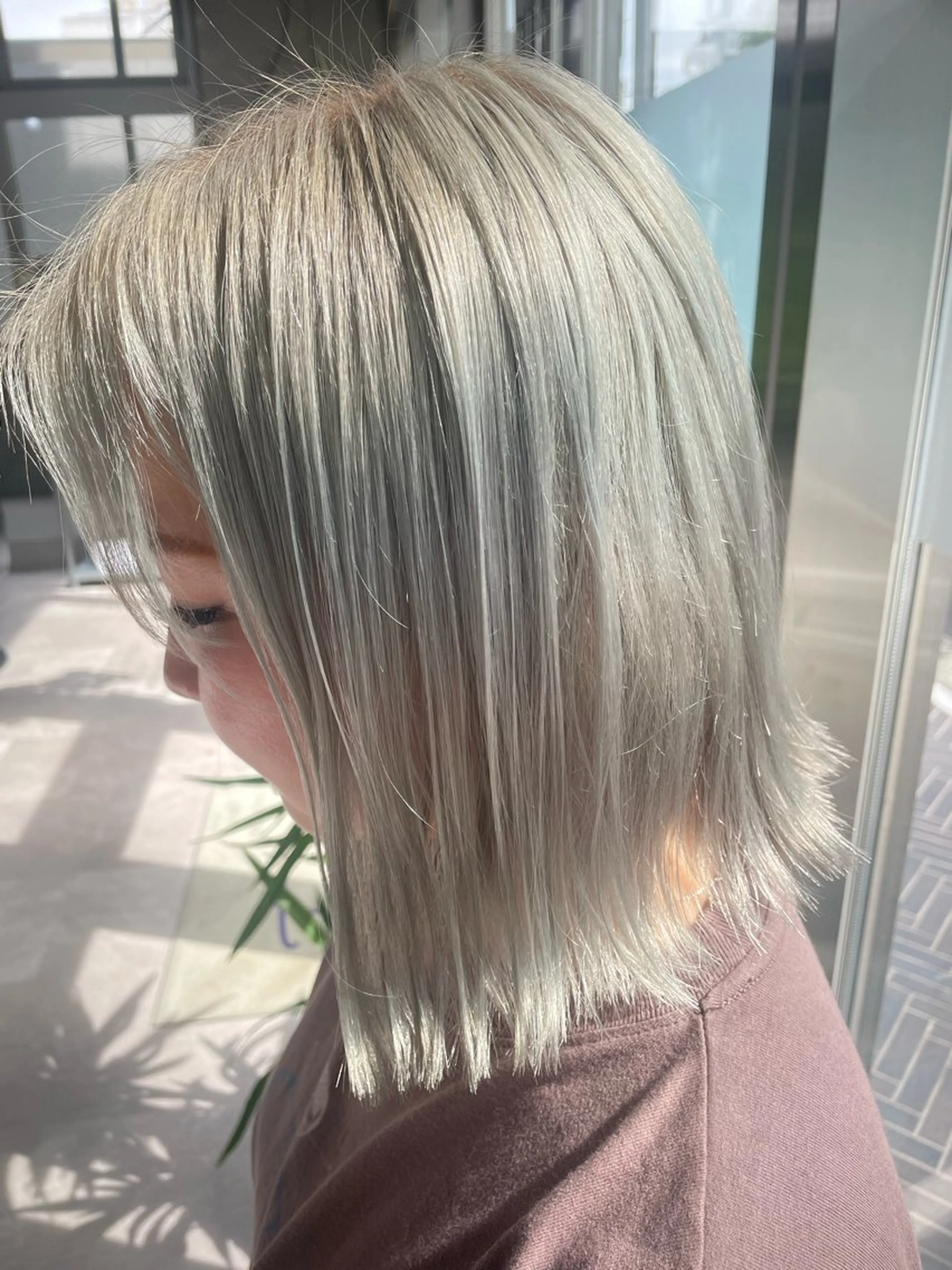 ミディアム カラー 暖色系カラー 🌼Kana🌼のヘアスタイル