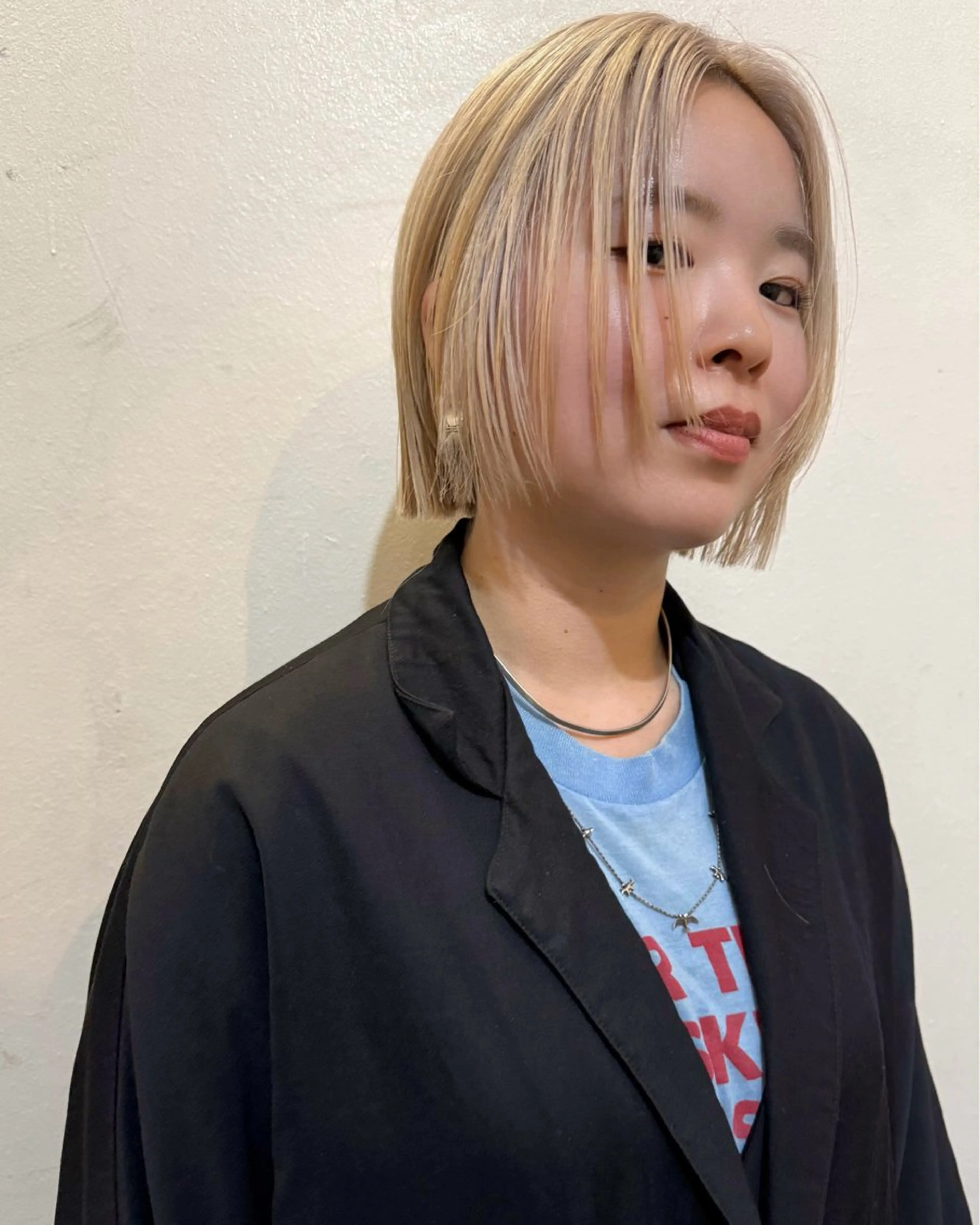 minimo限定🩵💧ハイケアブリーチ+カラー+トリートメントの写真