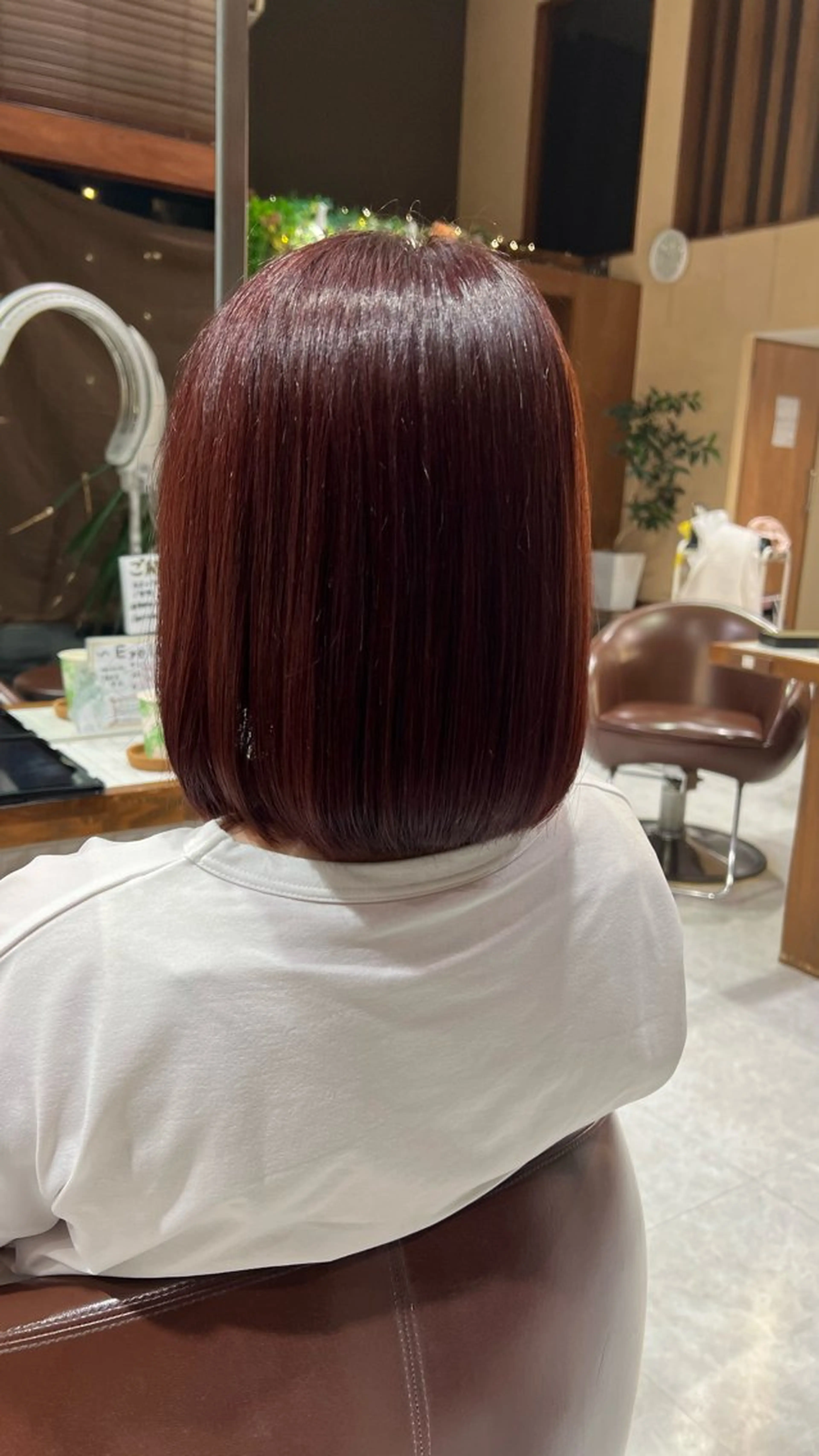 カラー ピンクカラー 🐕 かこ𓈒𓂂𓏸💫のヘアスタイル