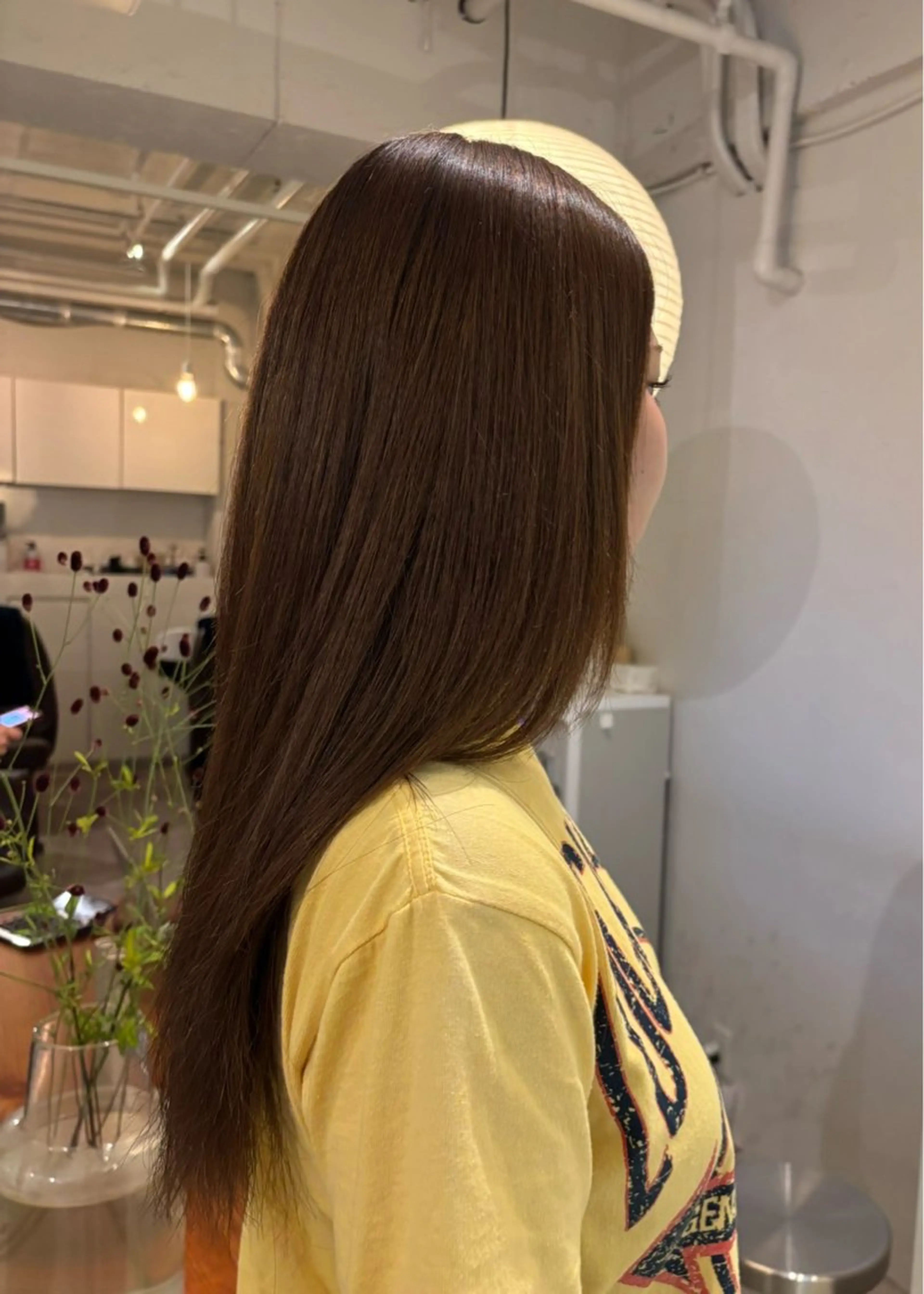 《minimo 限定!!》🉐春夏オススメ♪暖色ワンカラー（ﾌﾟﾚﾐｱﾑカラー）🍊🫧の写真