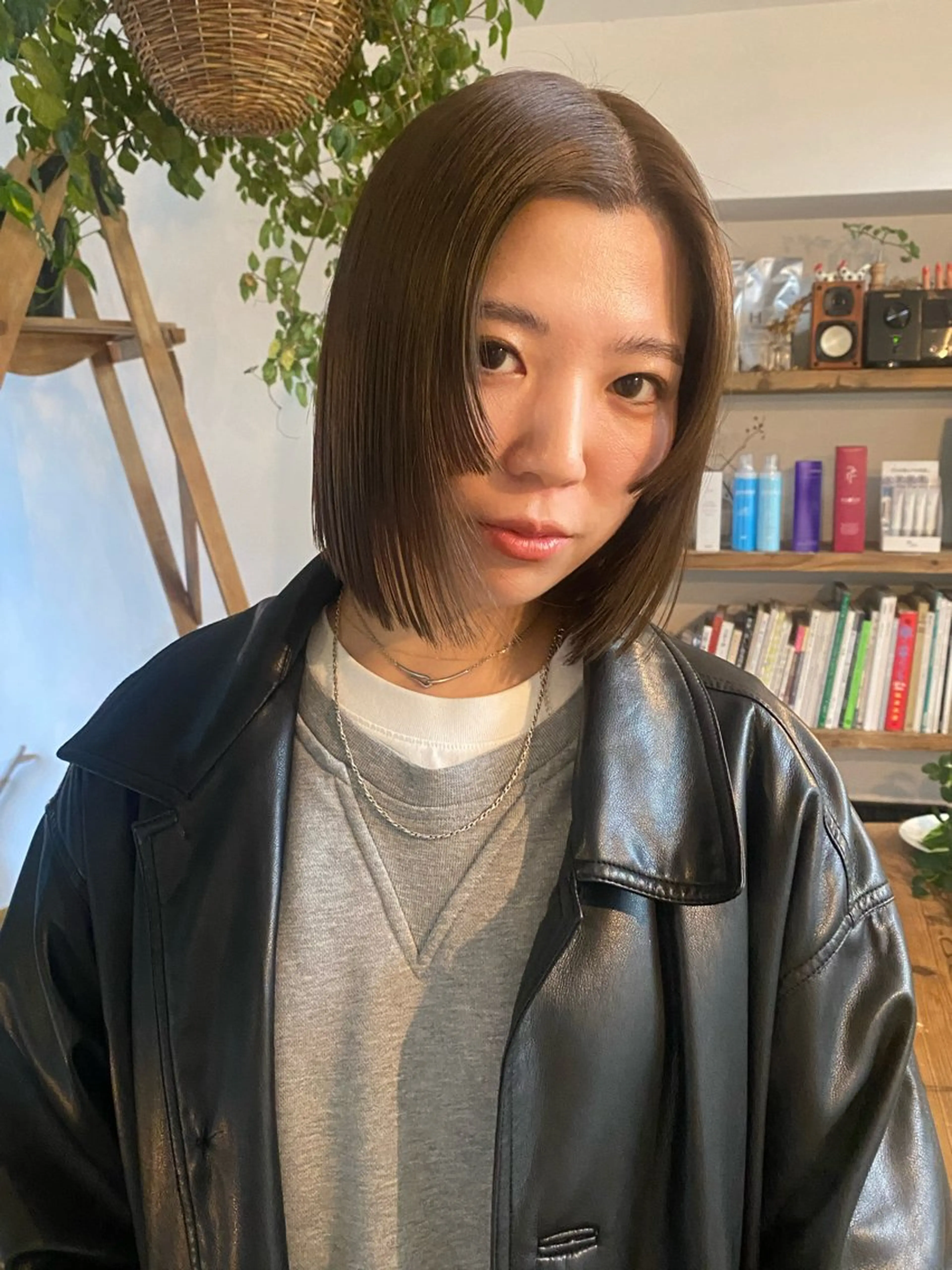 ショート カラー カット ヘアカラー トリートメント . nanamiのヘアスタイル