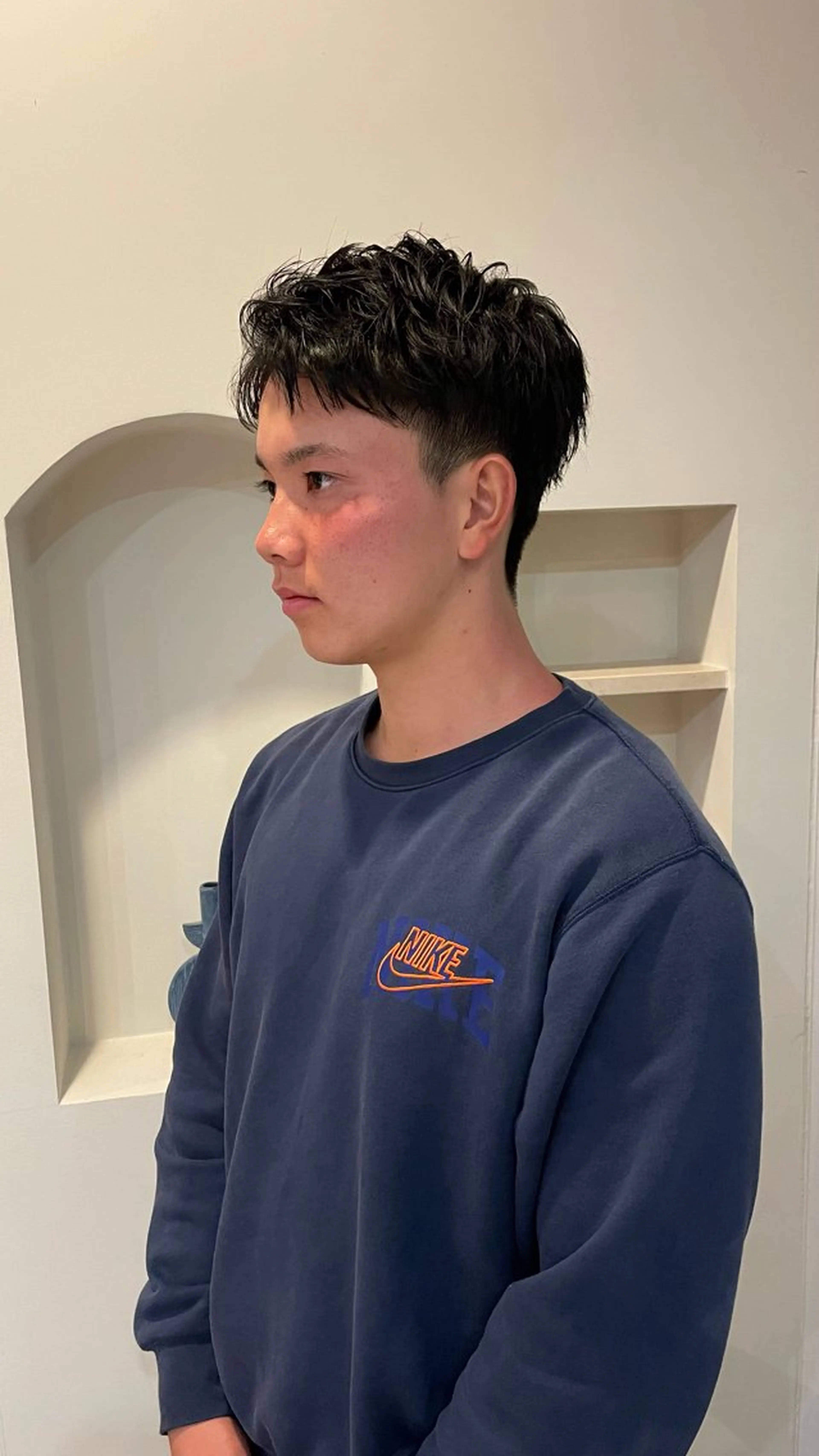 メンズ カット メンズ/透明感カラー しゅうとのヘアスタイル