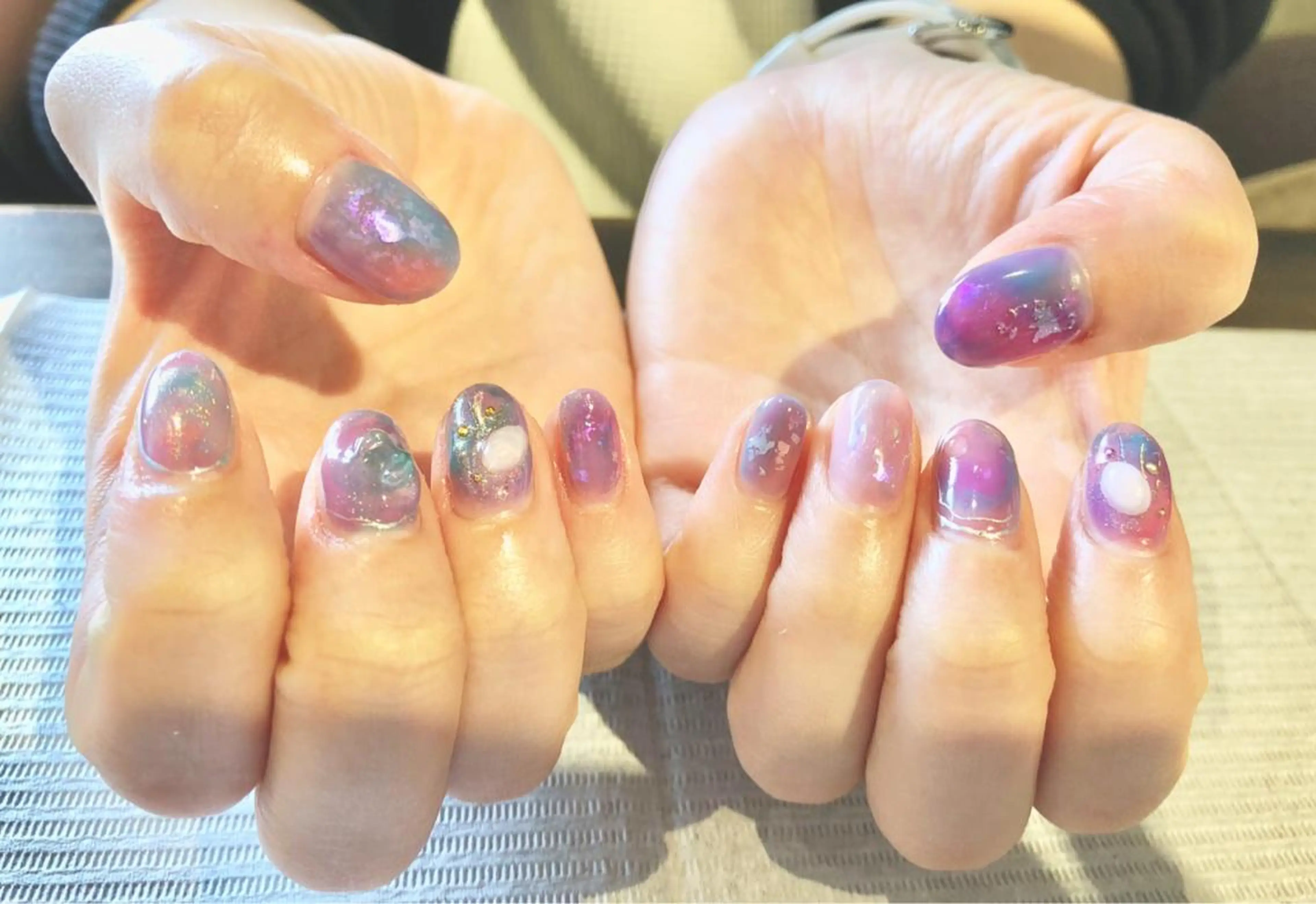 ネイル ニュアンスネイル TRAM-nail moriizumiのネイルデザイン