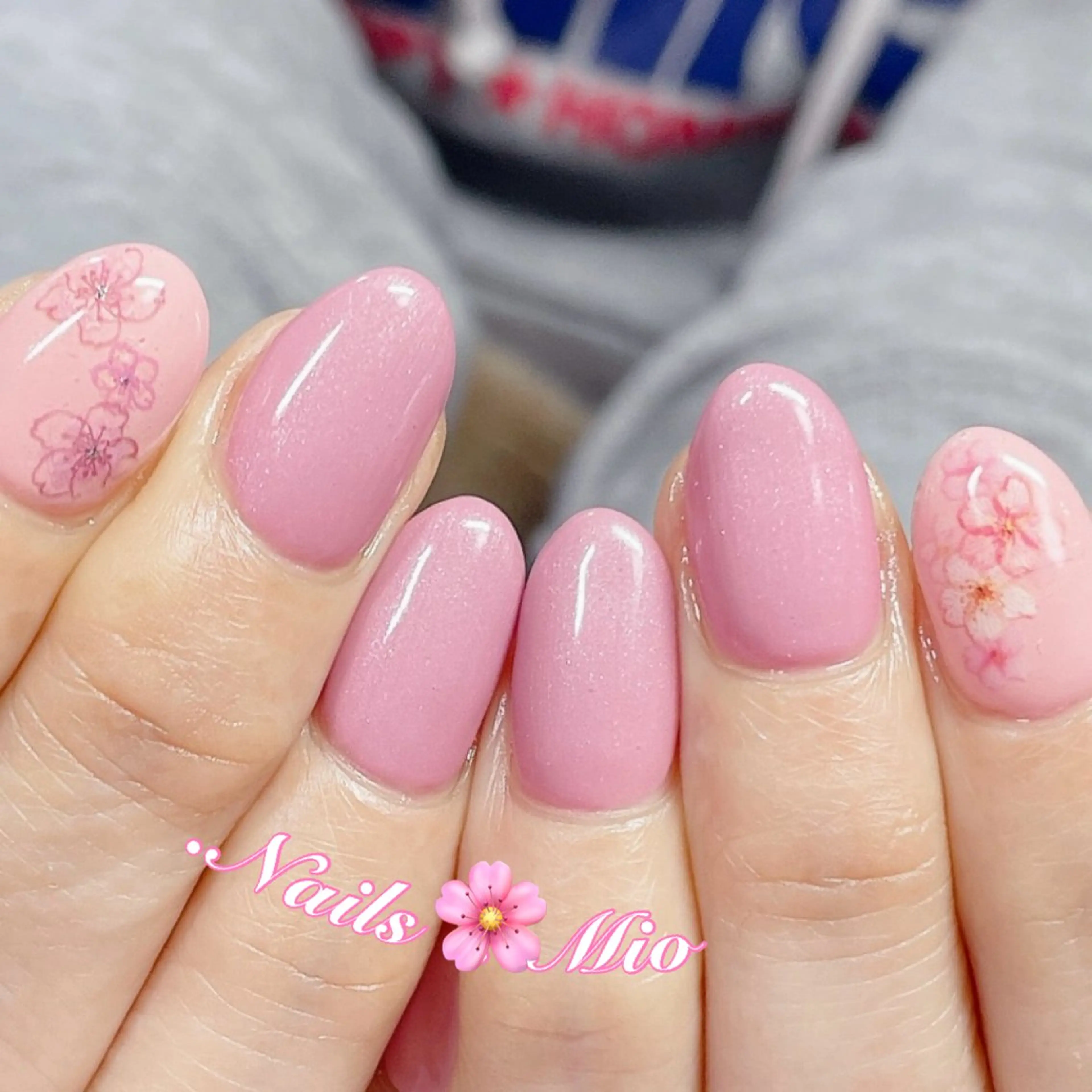 ネイル アートネイル ジェルネイル ワンカラーネイル .Nails Mio 赤羽西ネイルサロンのネイルデザイン