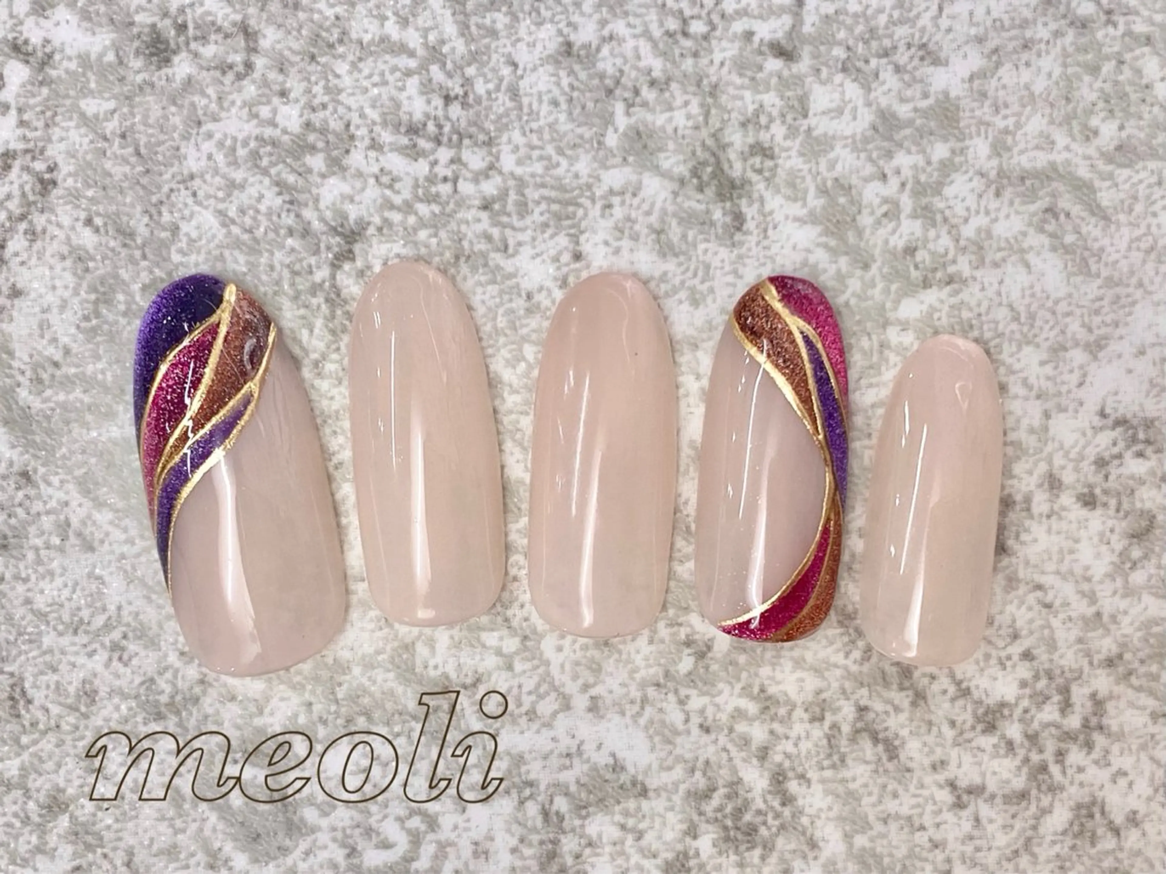ネイル ハンドネイル nail salon meoli メグのネイルデザイン
