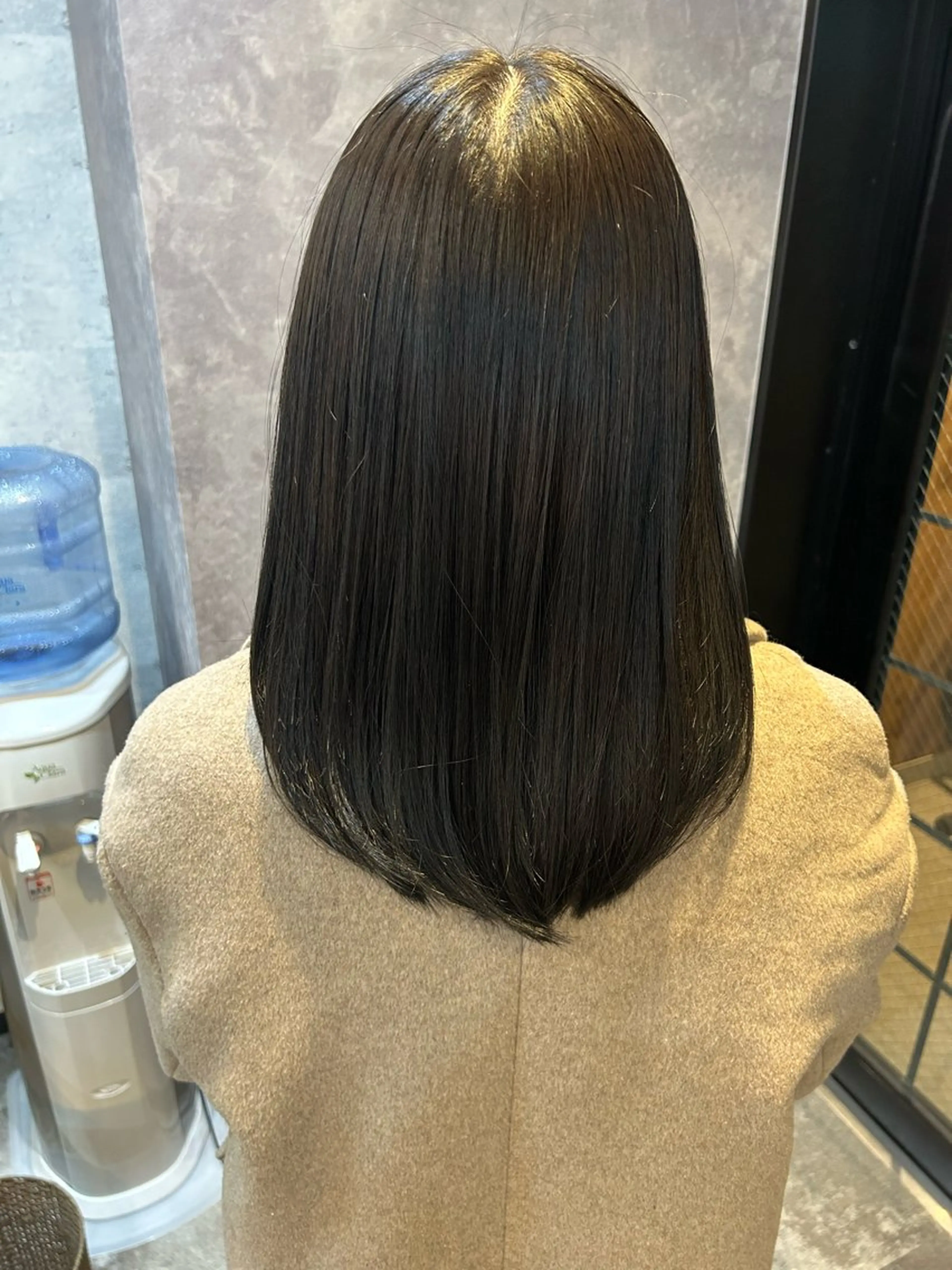 ミディアム カラー トリートメント カット ヘアカラー トリートメント SHANTi 飯塚 ヘアセット/髪質改善のヘアスタイル