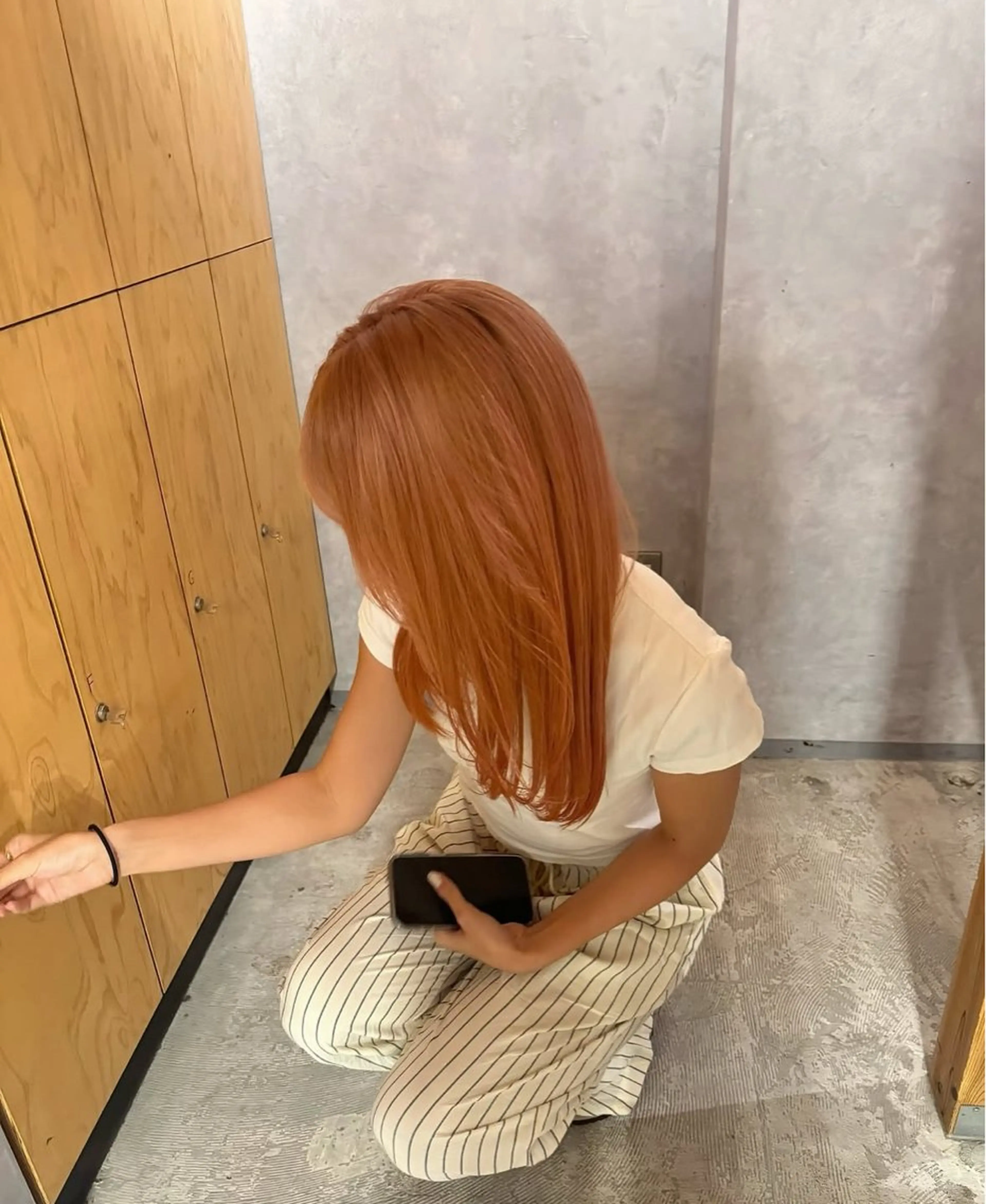 ミディアム 宮本 春花のヘアスタイル