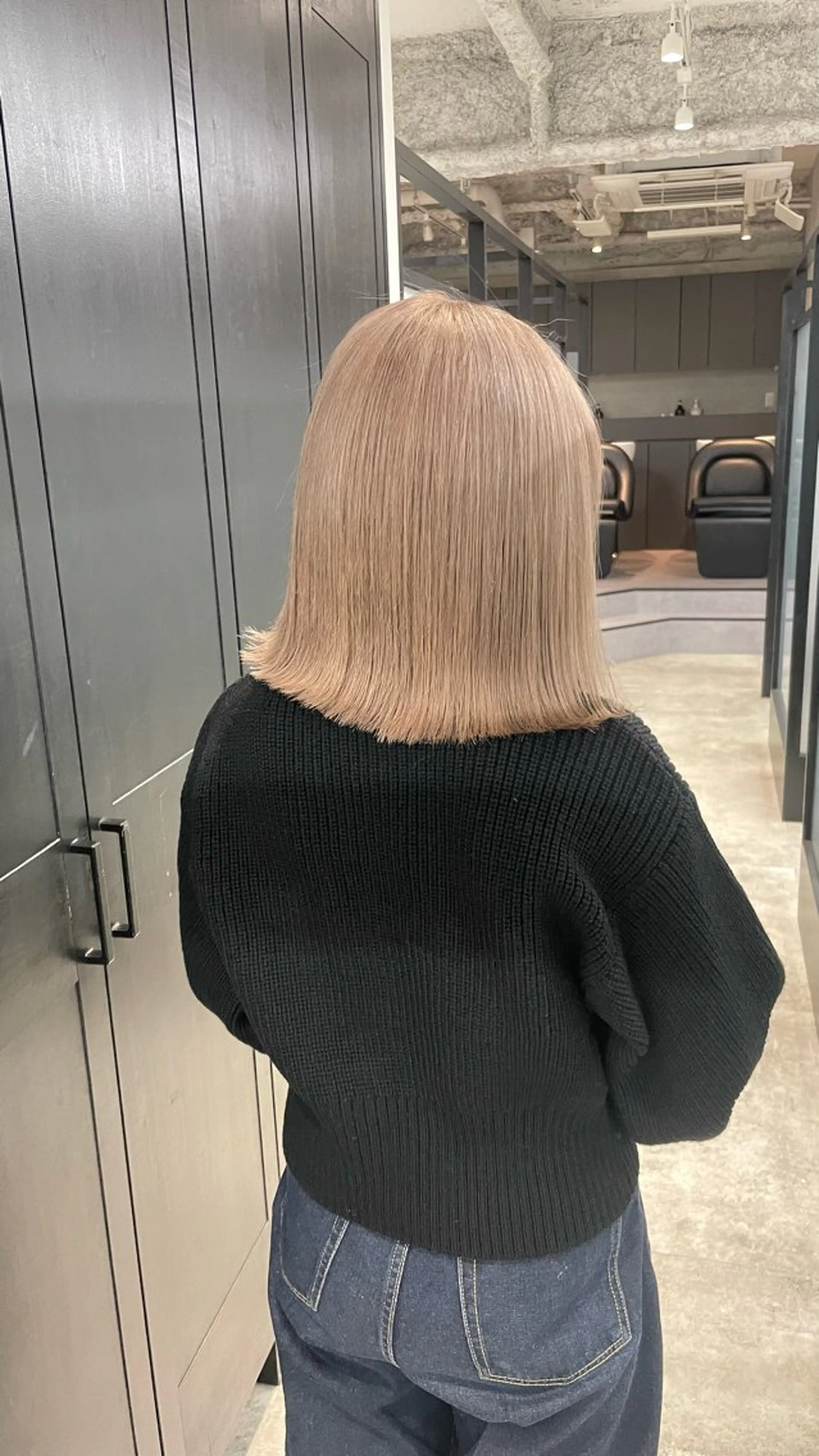 ショート ヘアカラー 山口滉斗/艶カラー 縮毛矯正/髪質改善のヘアスタイル
