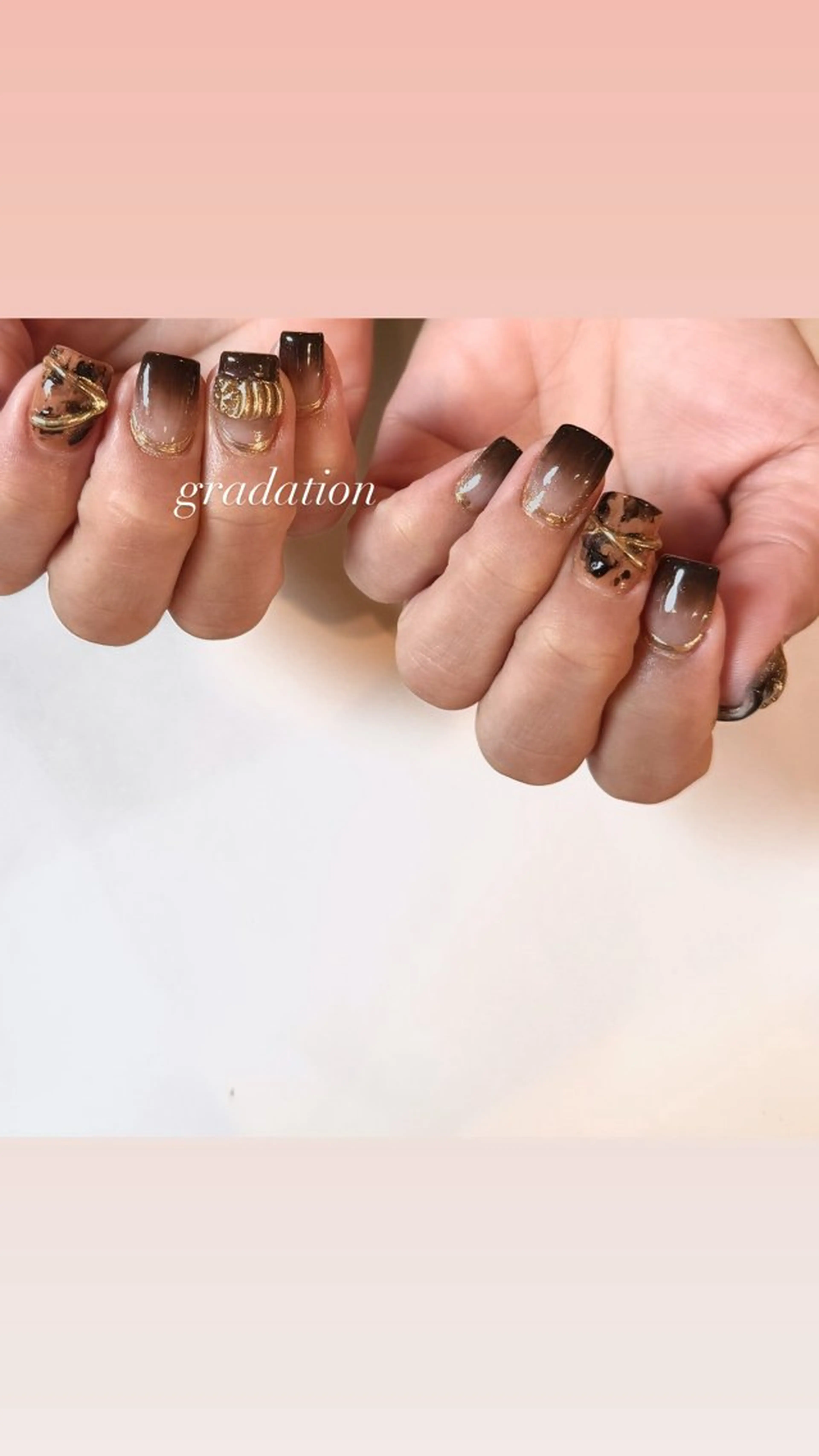 ネイル ハンドネイル LaLa Peach 崎原のネイルデザイン