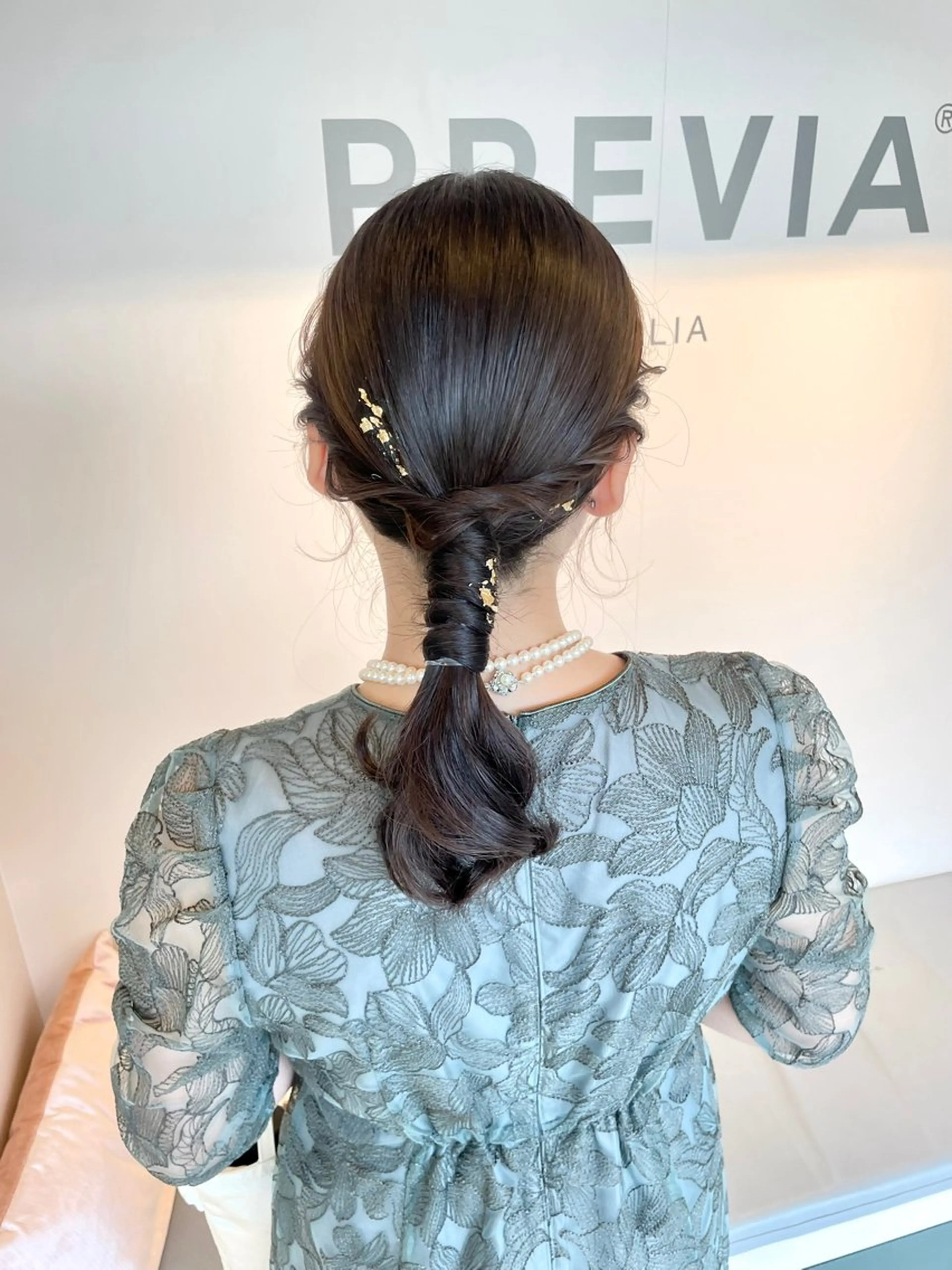 セミロング ヘアアレンジ ヘアセット ヘアセット ✴︎Mai✴︎銀座のヘアスタイル