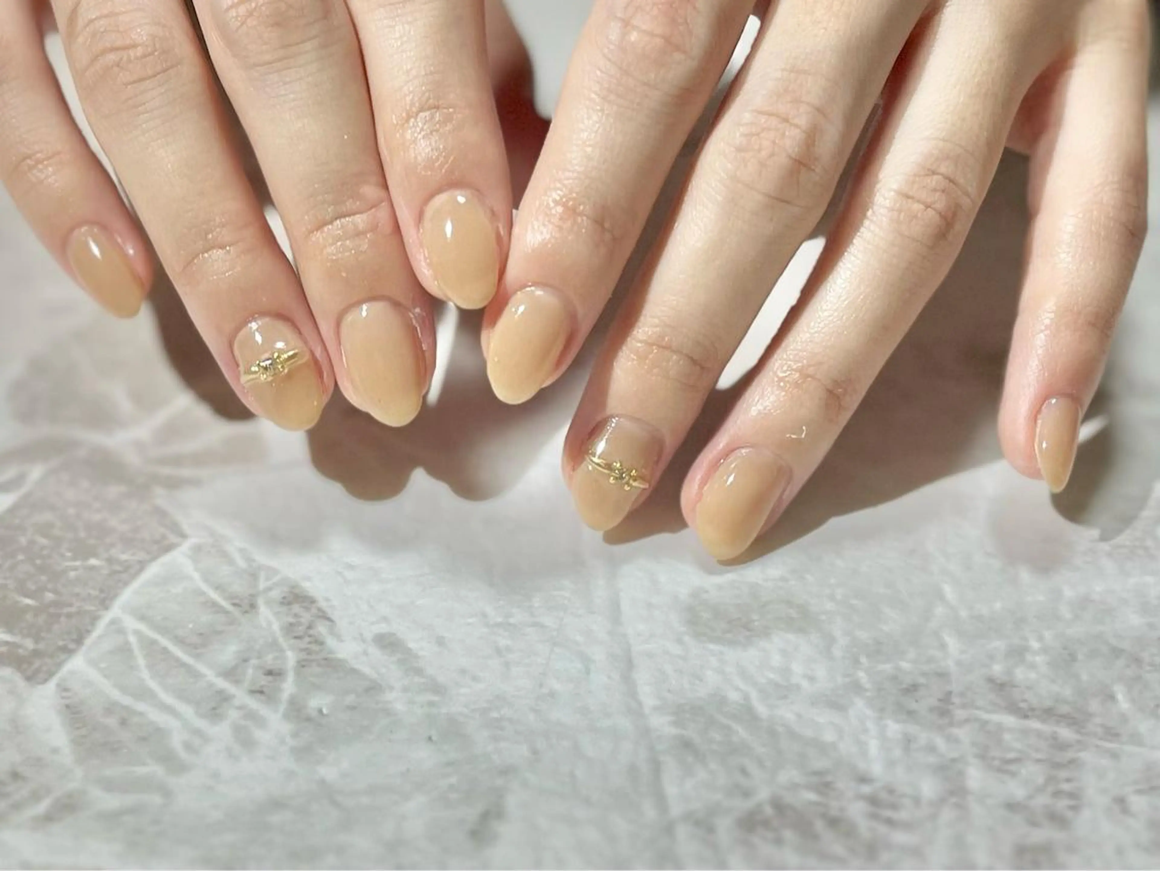 ネイル アートネイル フットネイル ニュアンスネイル シンプルネイル 春ネイル ハンドネイル nail fufla ♡yamane♡のネイルデザイン
