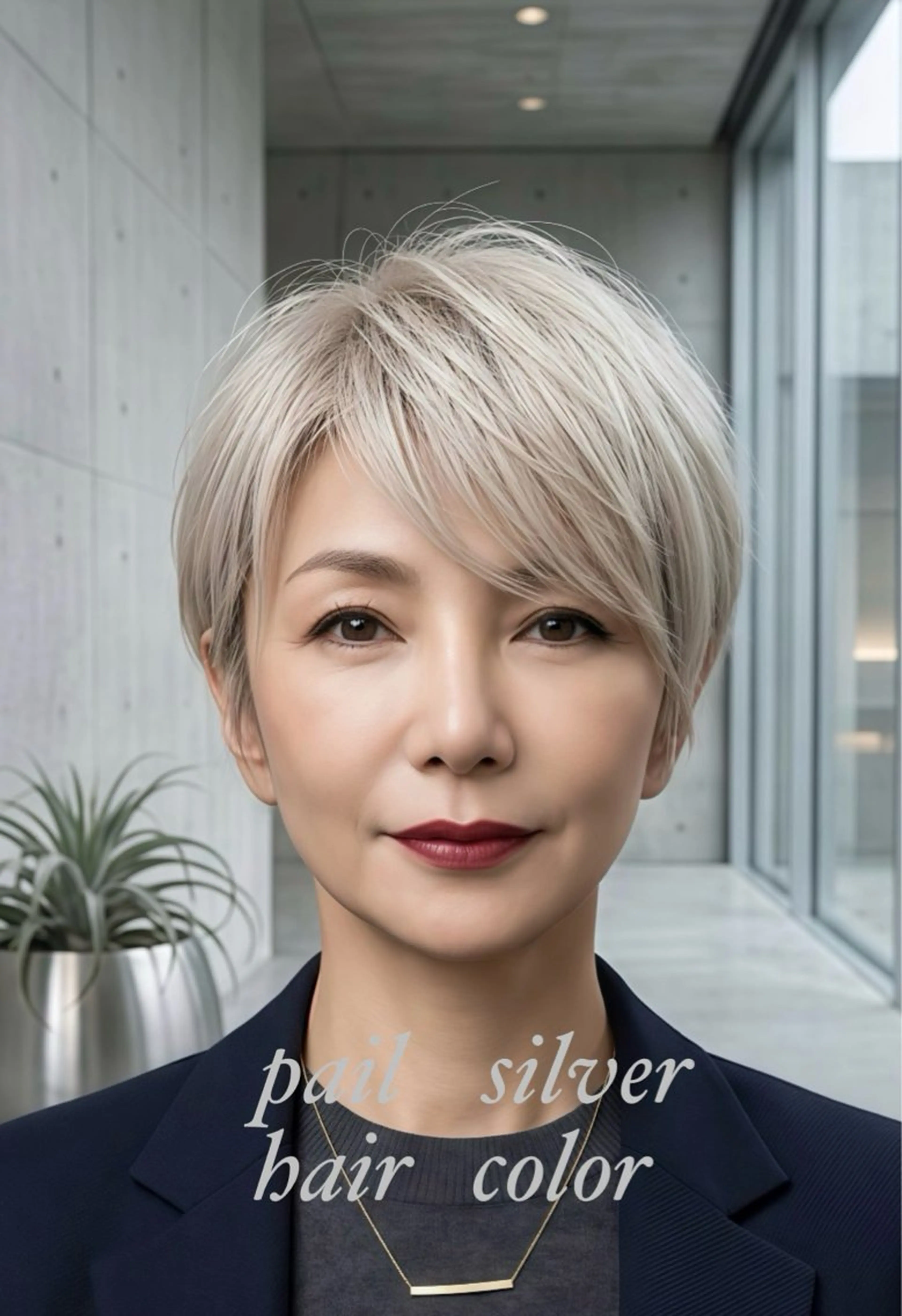 ショート カラー カット ヘアカラー M.SLASH 辻 孝志のヘアスタイル