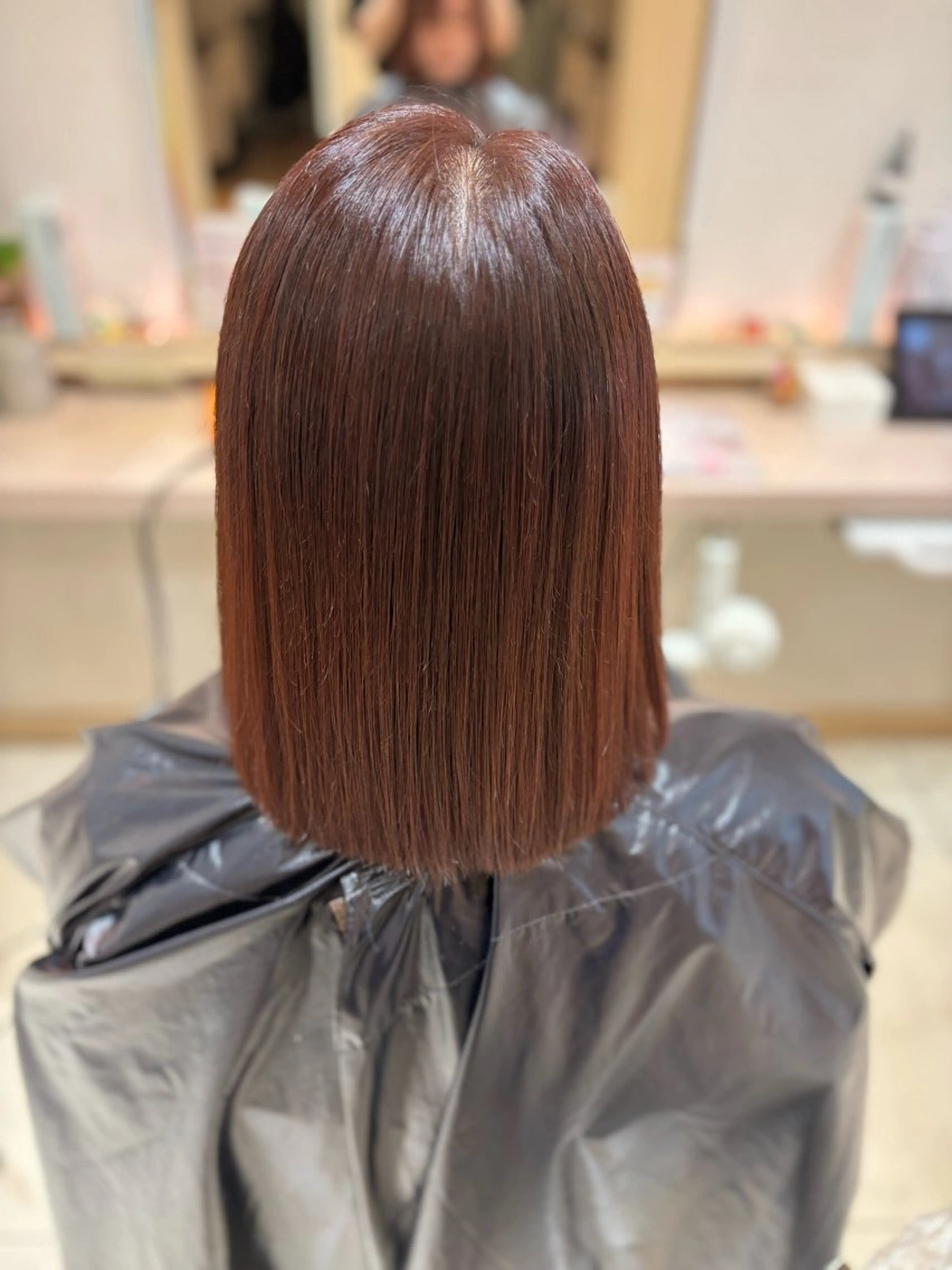 ミディアム 川島 梨菜🌹のヘアスタイル