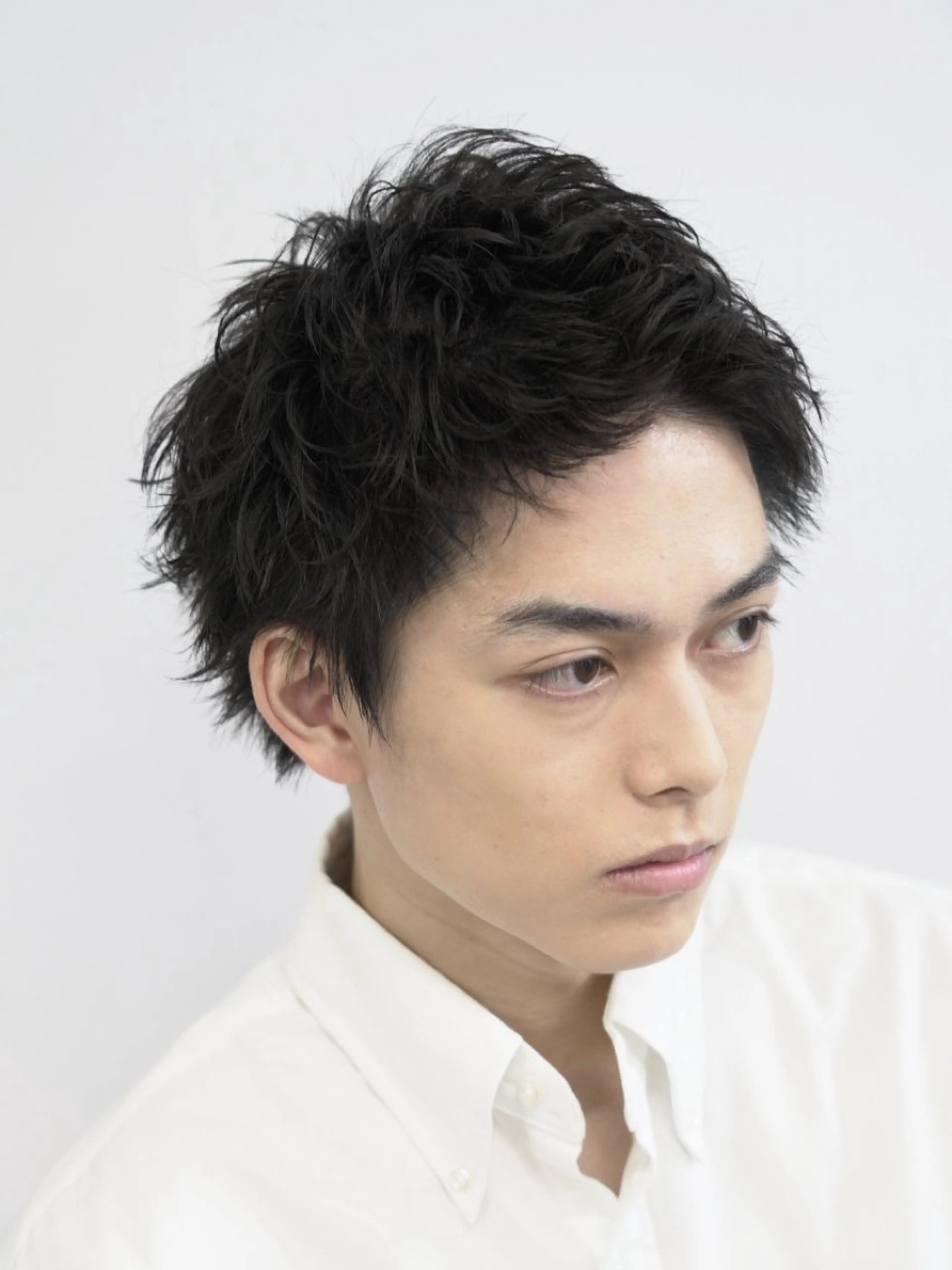 パーマ メンズ fifth men's原宿所属・fifth/原宿/ シャドウパーマ/カズのヘアスタイル