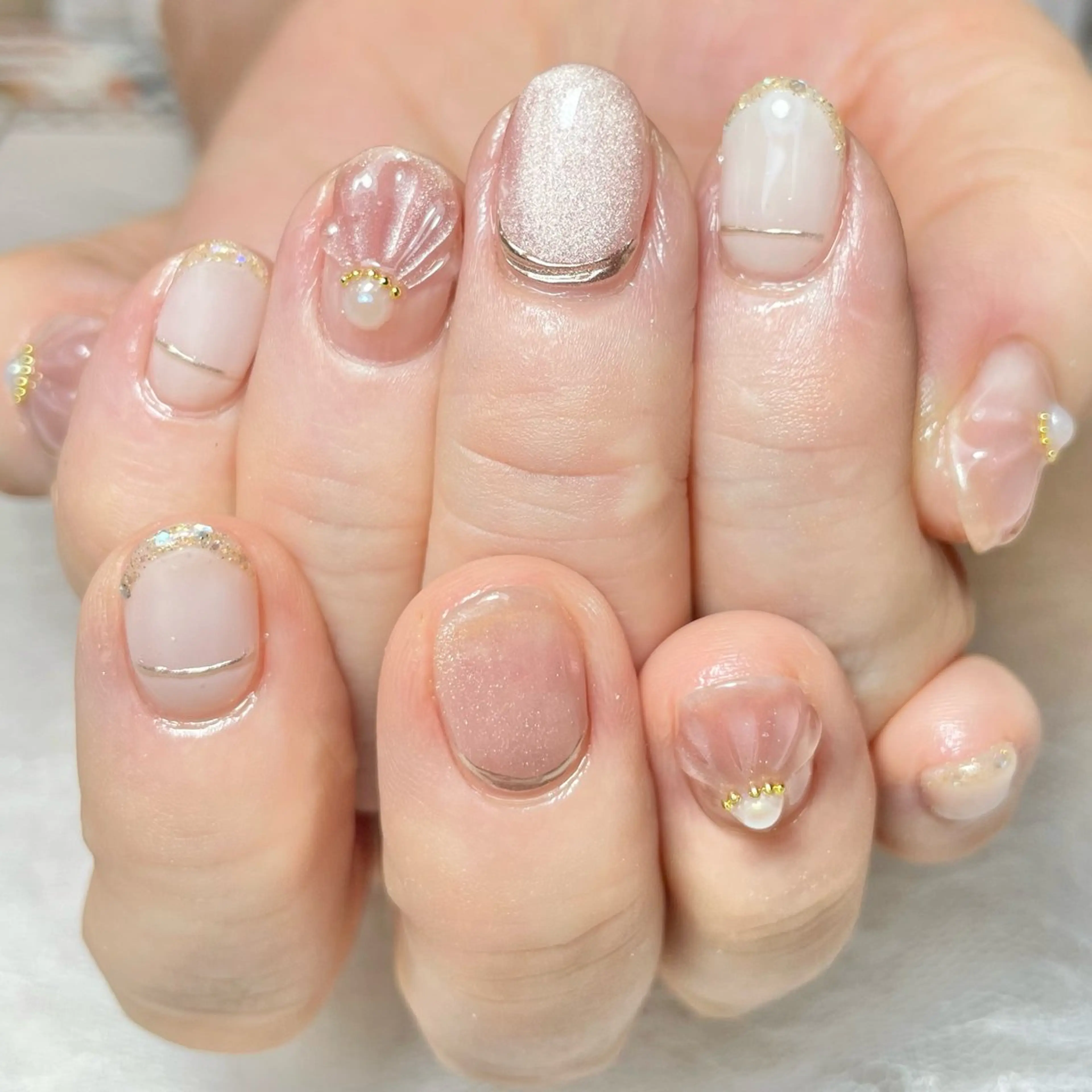 ネイル ハンドネイル nail salon Libertyのネイルデザイン
