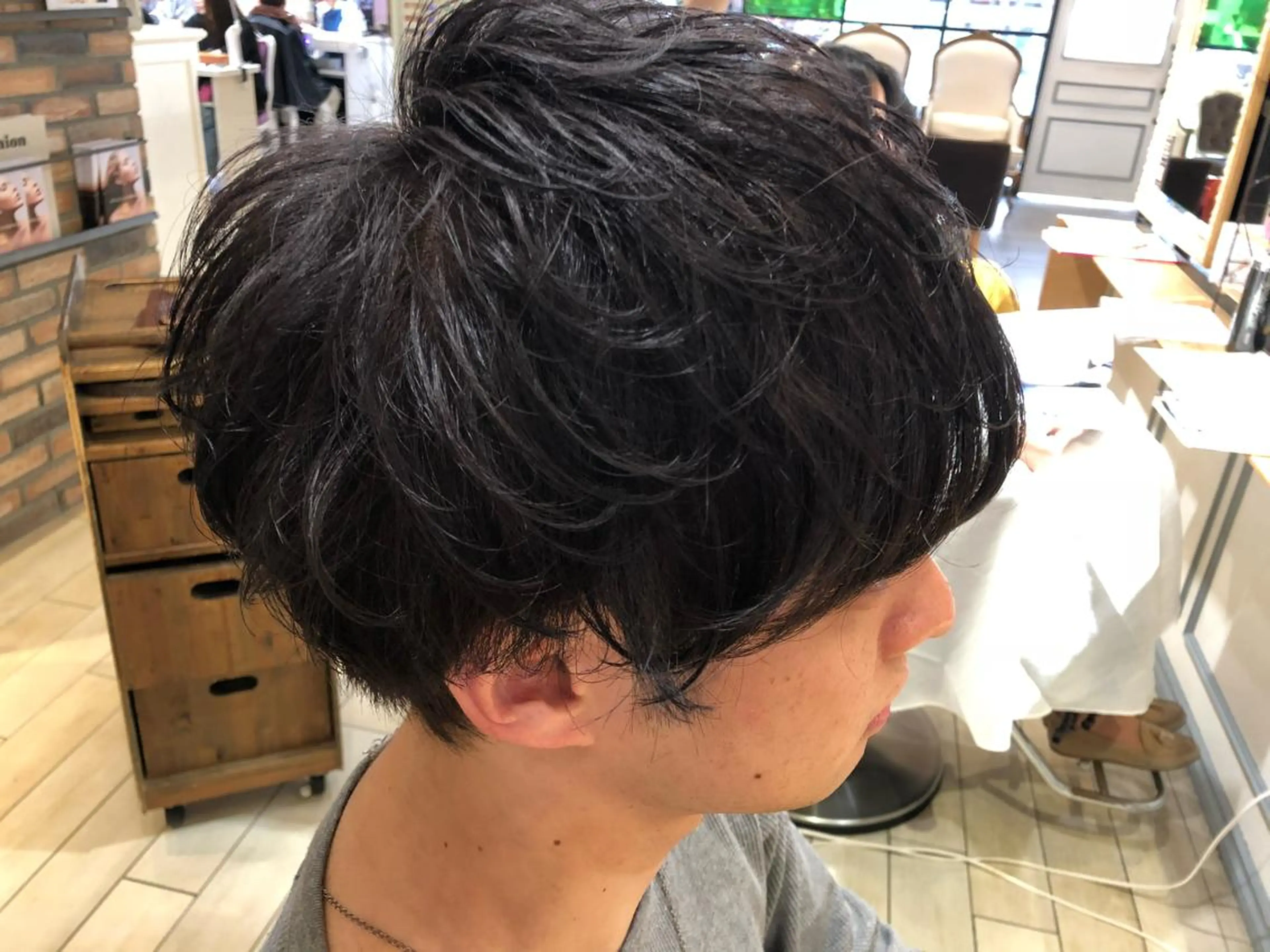 ショート メンズ特化 ナカネ カツヤのヘアスタイル