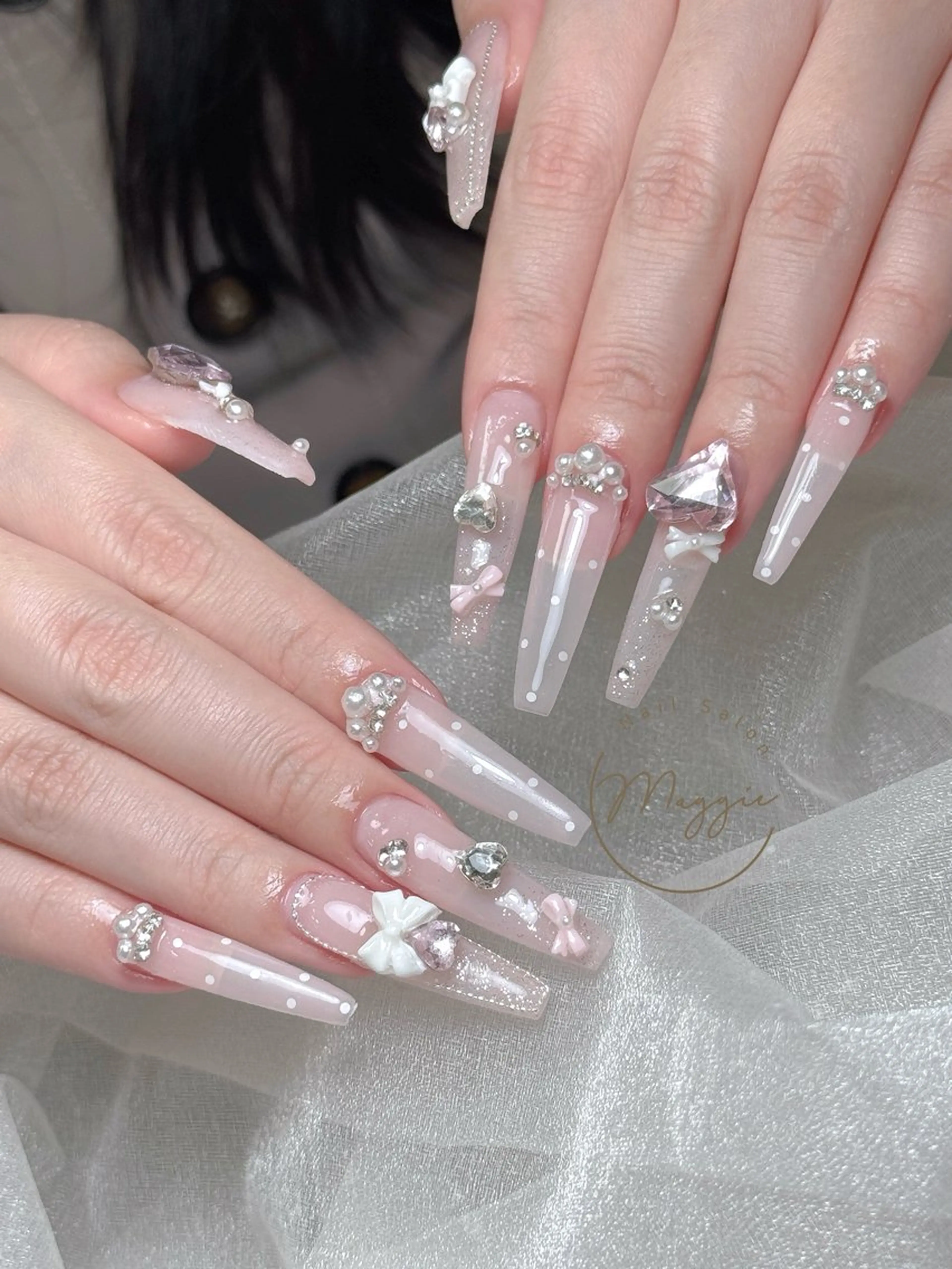 ネイル ハンドネイル Maggie Nail🦩のネイルデザイン