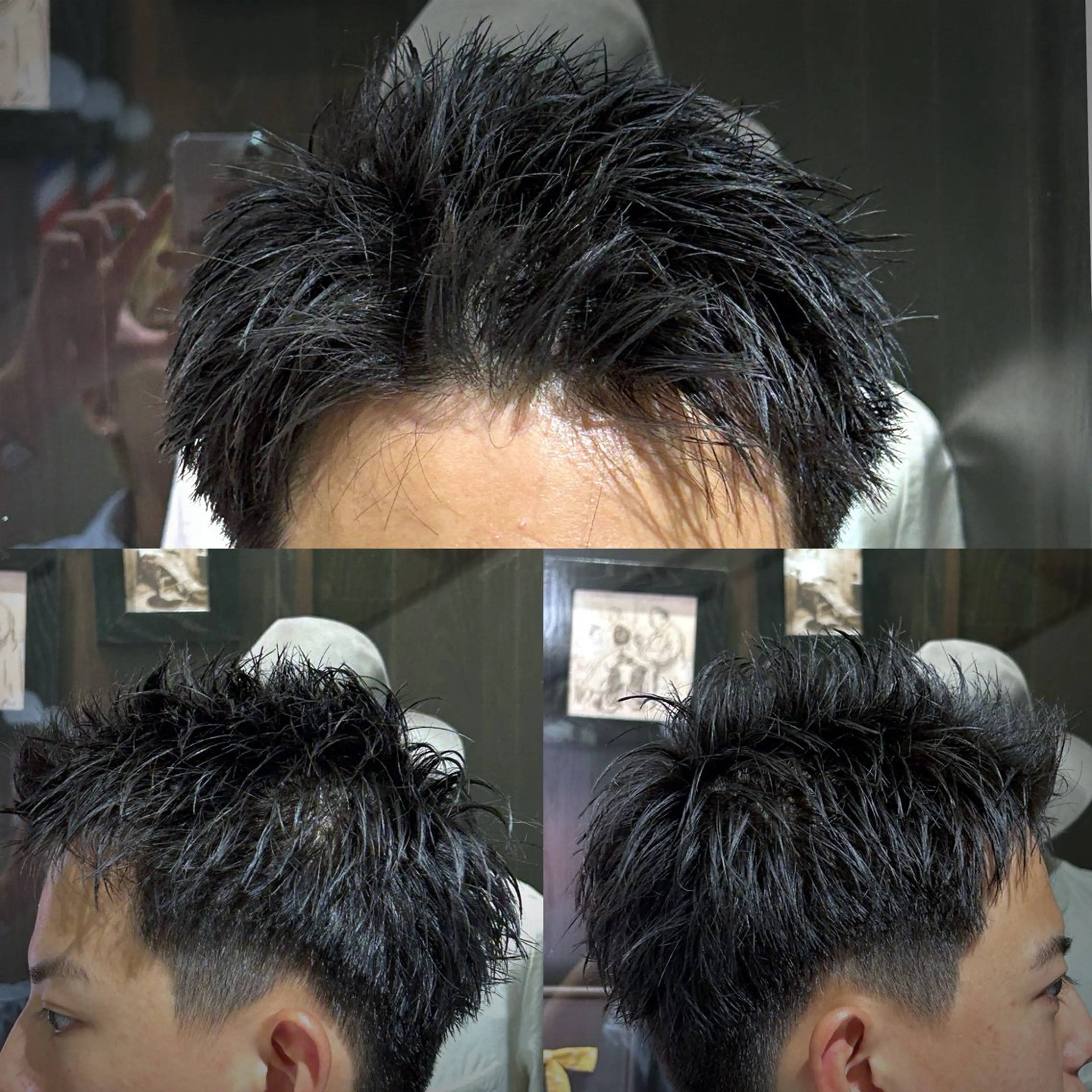 メンズカット フェード・スキンフェード大歓迎、短髪のみの写真