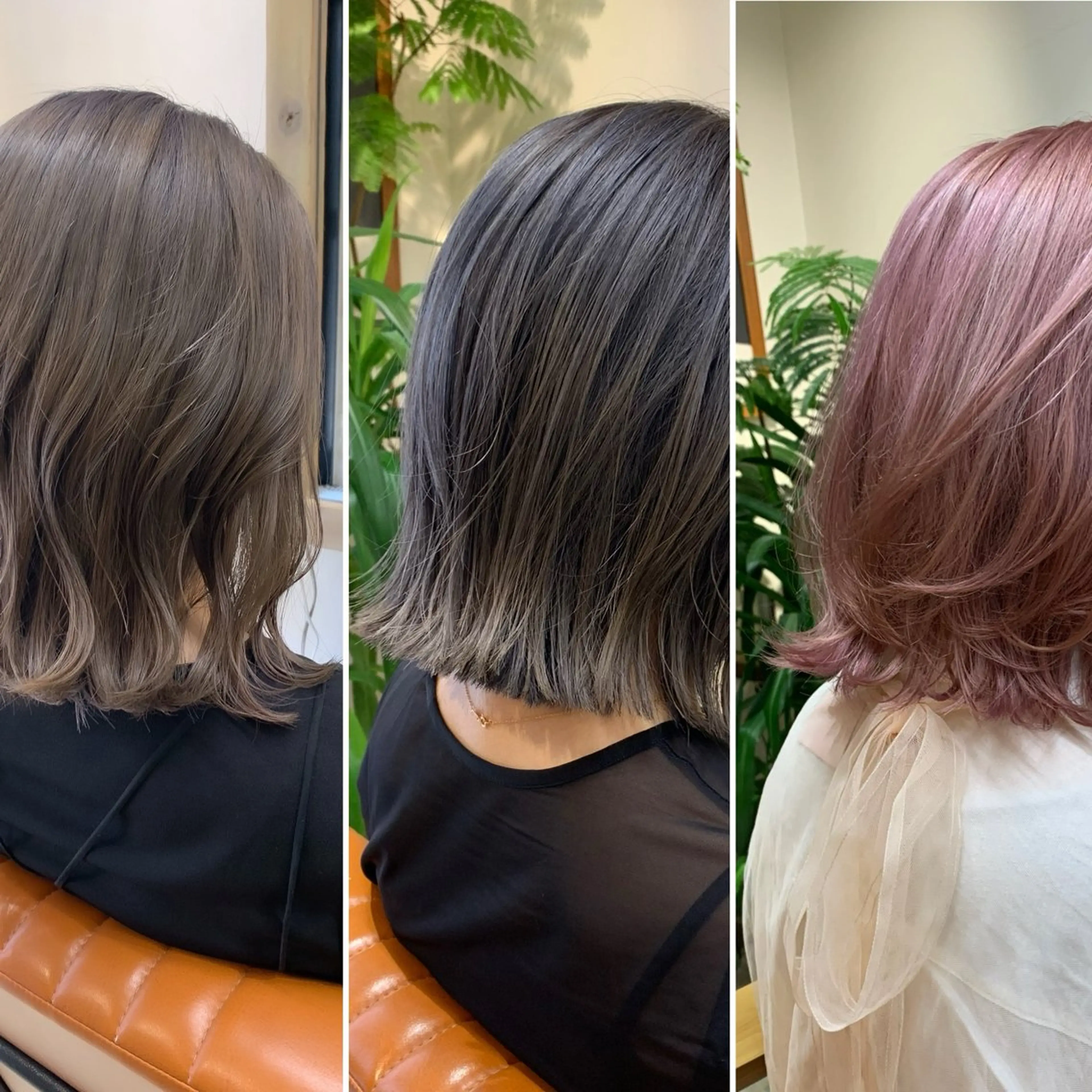 パーソナルカラー診断+カラー+トリートメント（動画撮影協力あり）の写真