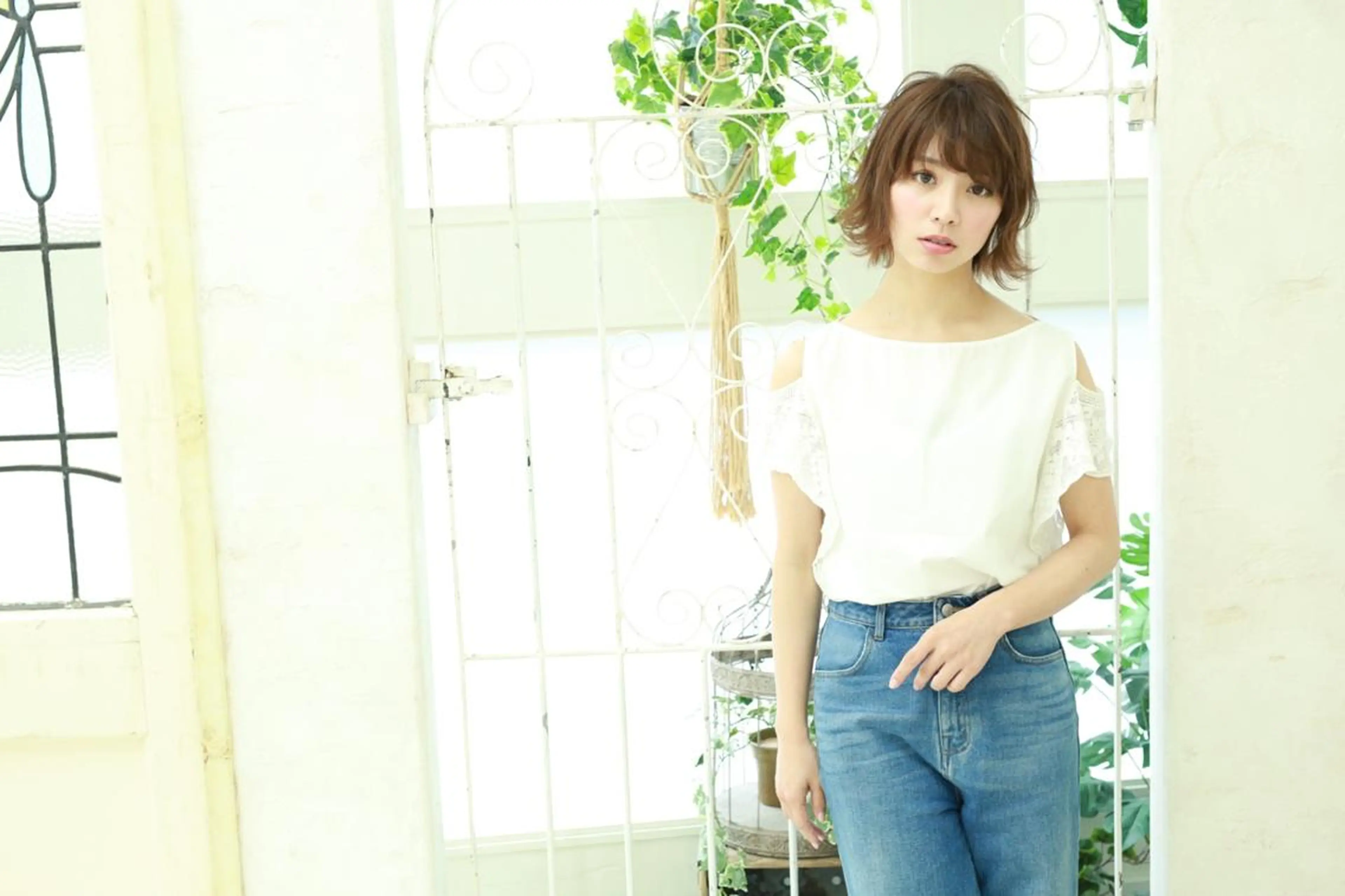 カラー パーマ ヘアアレンジ バレイヤージュ ブルーカラー ブルージュ グラデーションカラー ハイライトカラー 小顔カット✨ 透明感カラー/村上のヘアスタイル