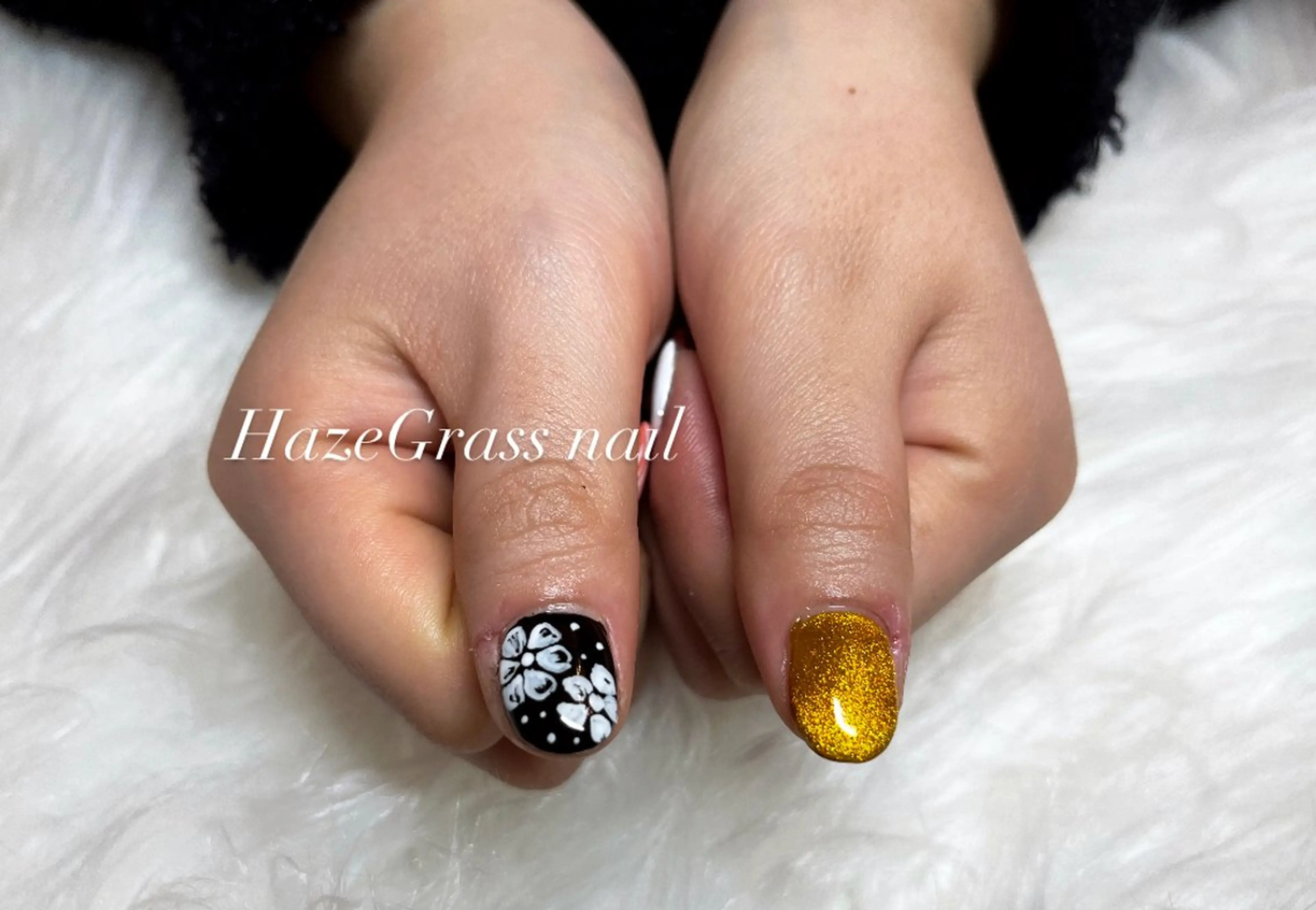 ネイル アートネイル 成人式 HazeGrass NAILのネイルデザイン