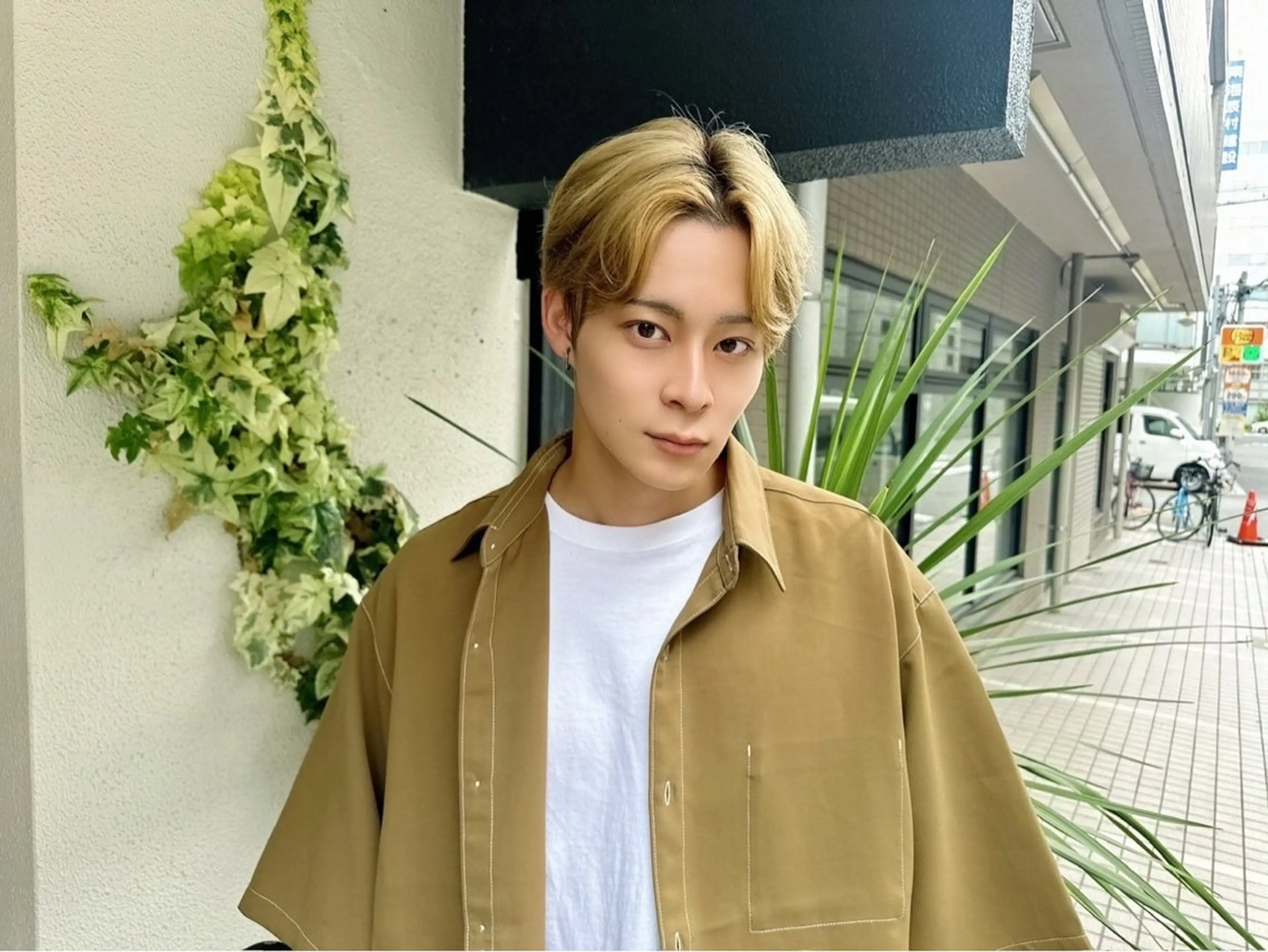 メンズ カット ヘアカラー ナチュラルな仕上がり 🫧💜nakanoのヘアスタイル