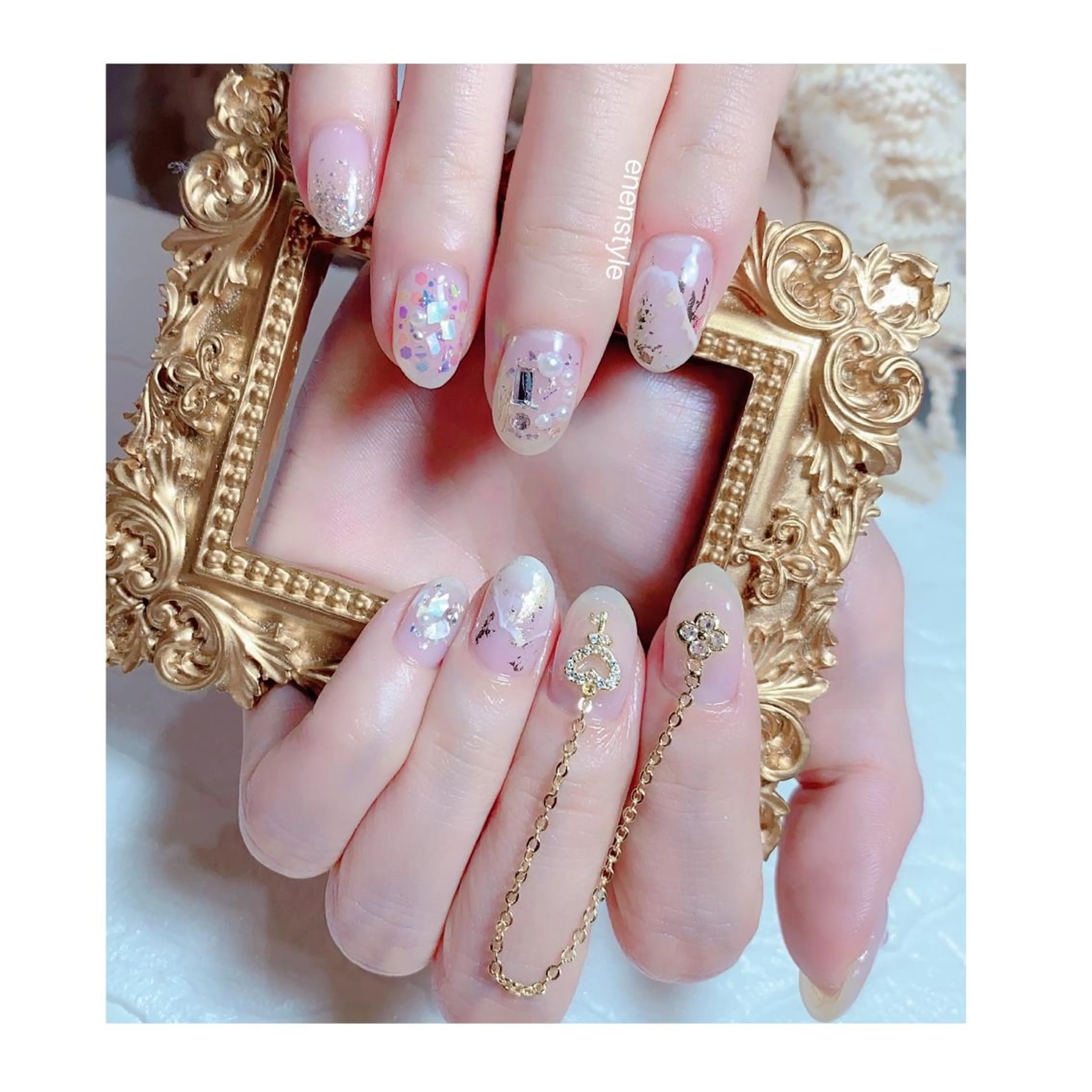 ショート ネイル ジェルネイル ニュアンスネイル オフィスネイル ワンカラーネイル パラジェル ハンドネイル 👑enen style👑のネイルデザイン