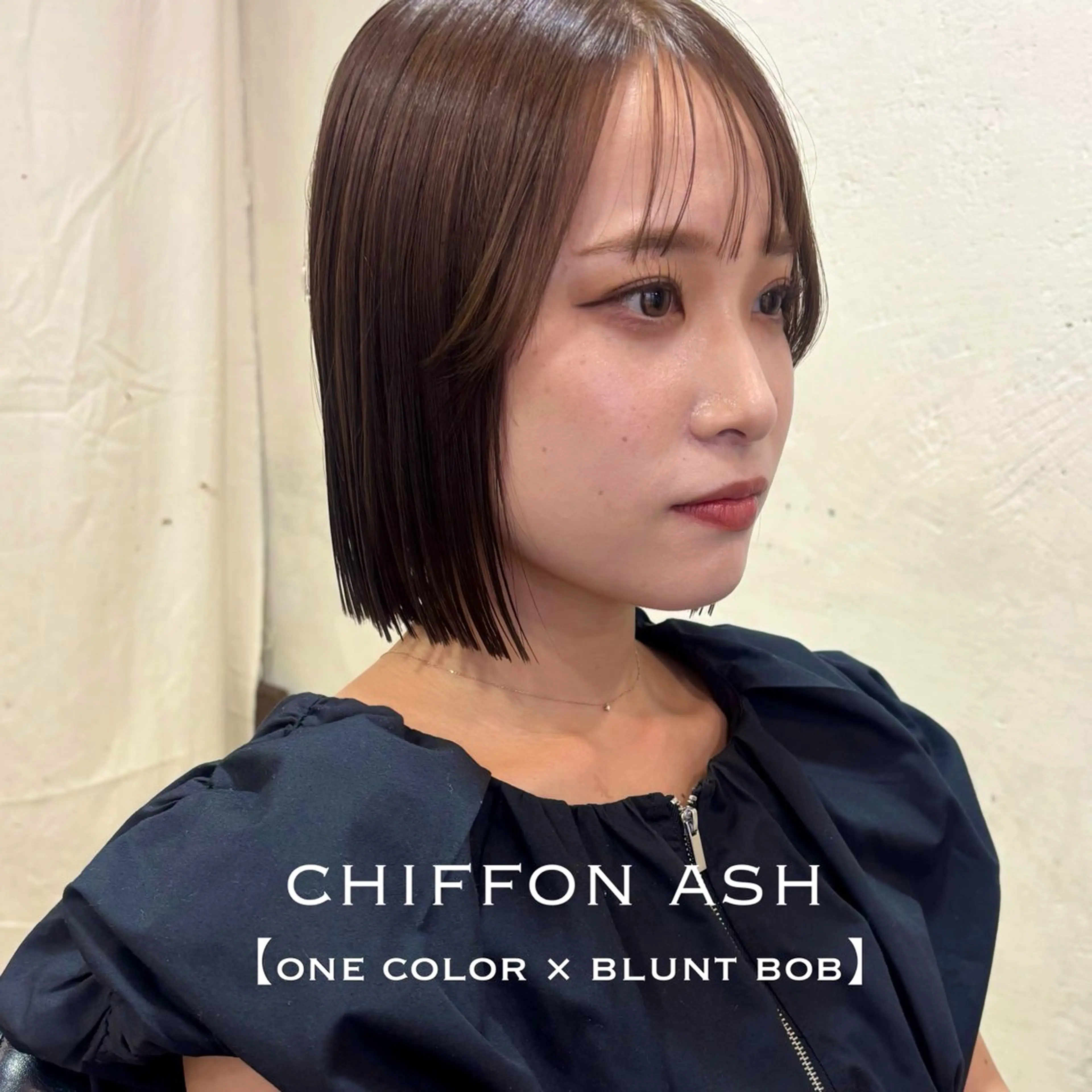 ミディアム カラー カット ヘアカラー ⌇🌹透明感カラー 🌹ᴍᴇɢᴜᴍɪ ⌇のヘアスタイル