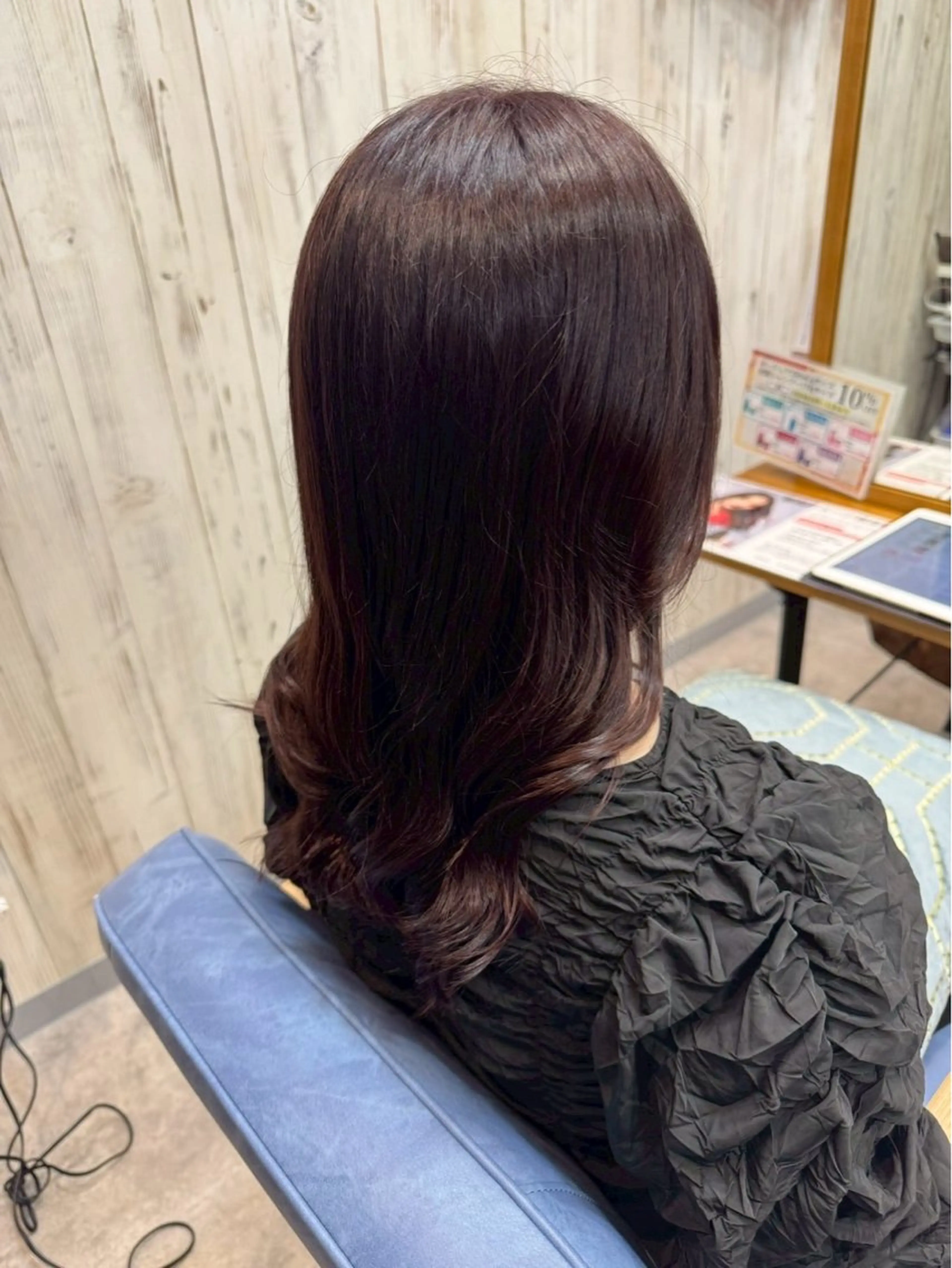 ロング カラー 暖色カラー💞 菊地しおんのヘアスタイル